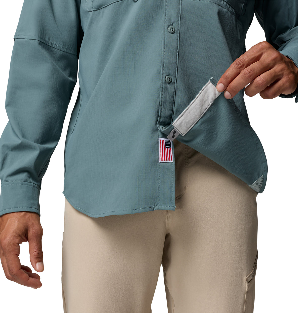 Camisa Oversize para Hombre Columbia Bahama Elite LS Shirt