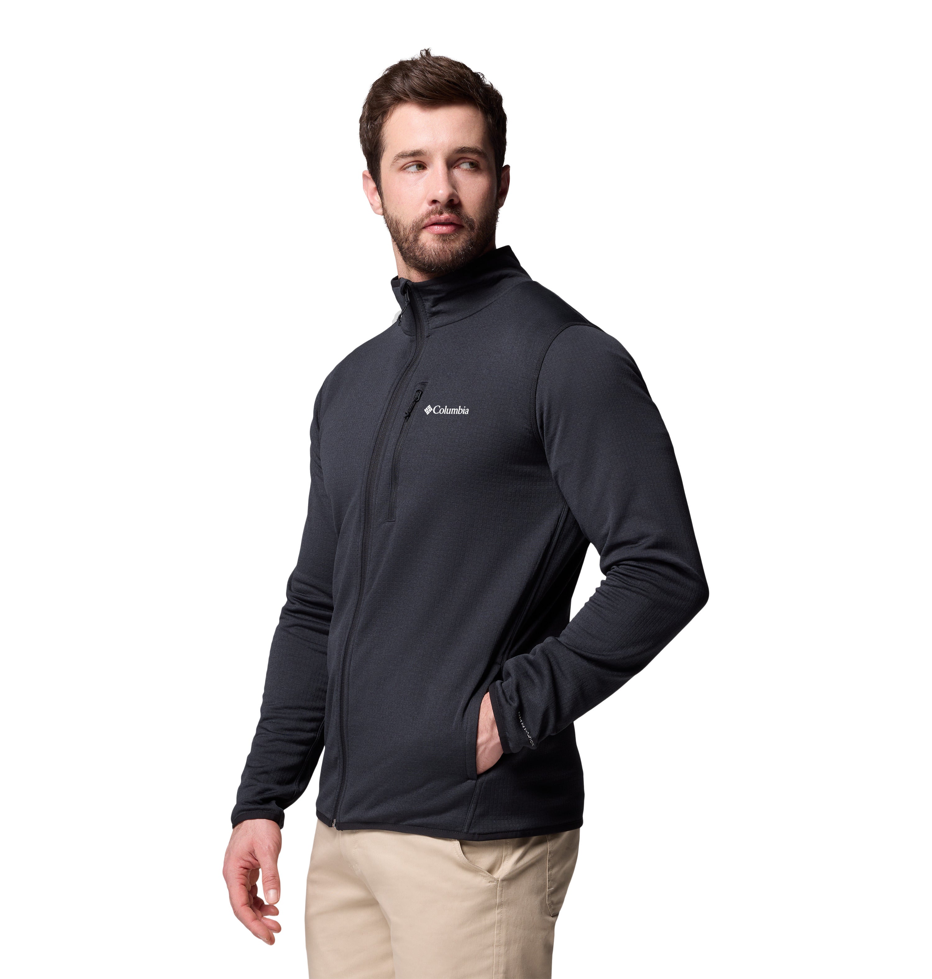 Chamarra para Hombre Columbia Essential Hike Grid Fleece Full Zip
