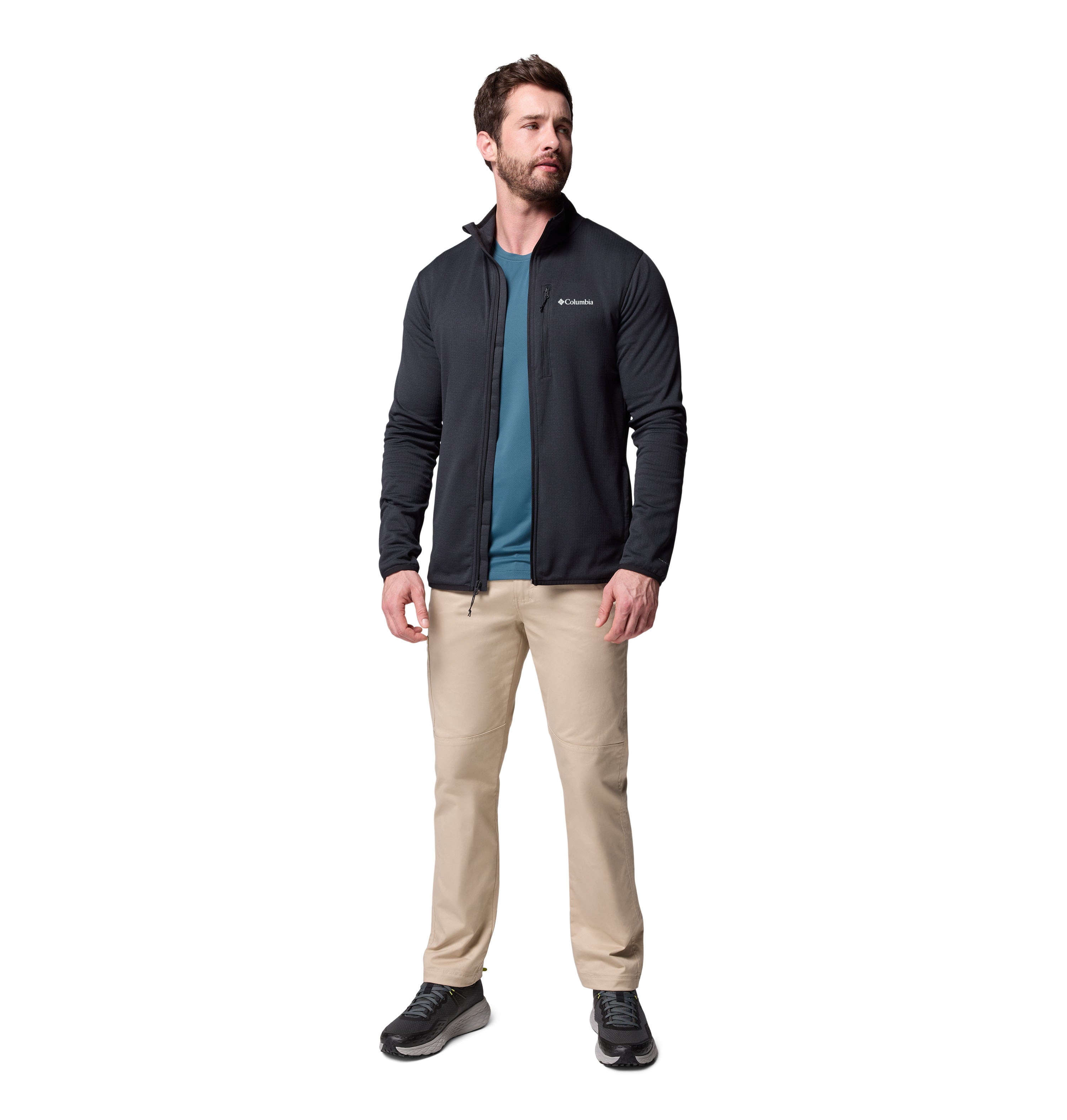 Chamarra para Hombre Columbia Essential Hike Grid Fleece Full Zip