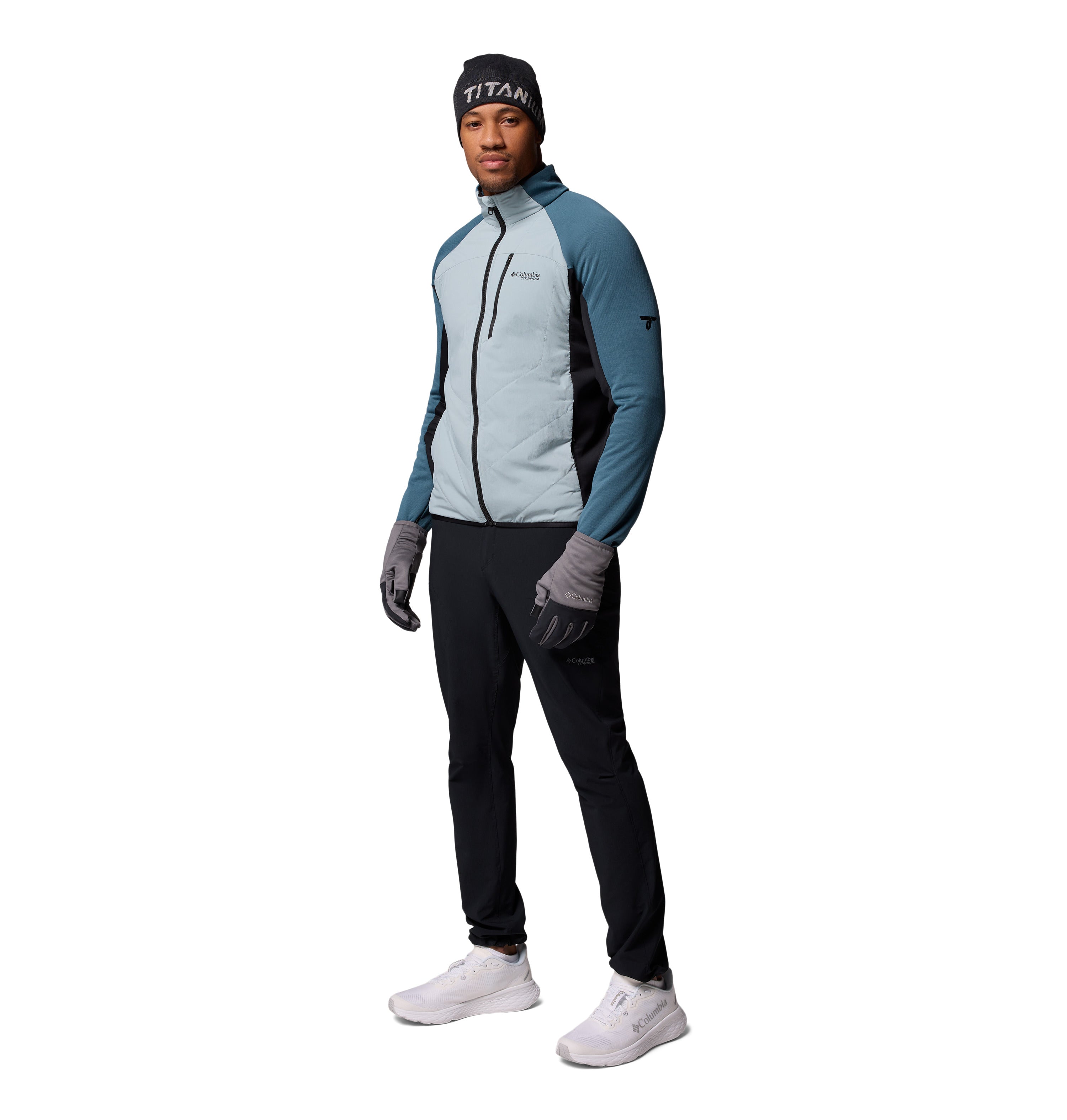 Chamarra para hombre Columbia Arctic Crest Hybrid Full Zip