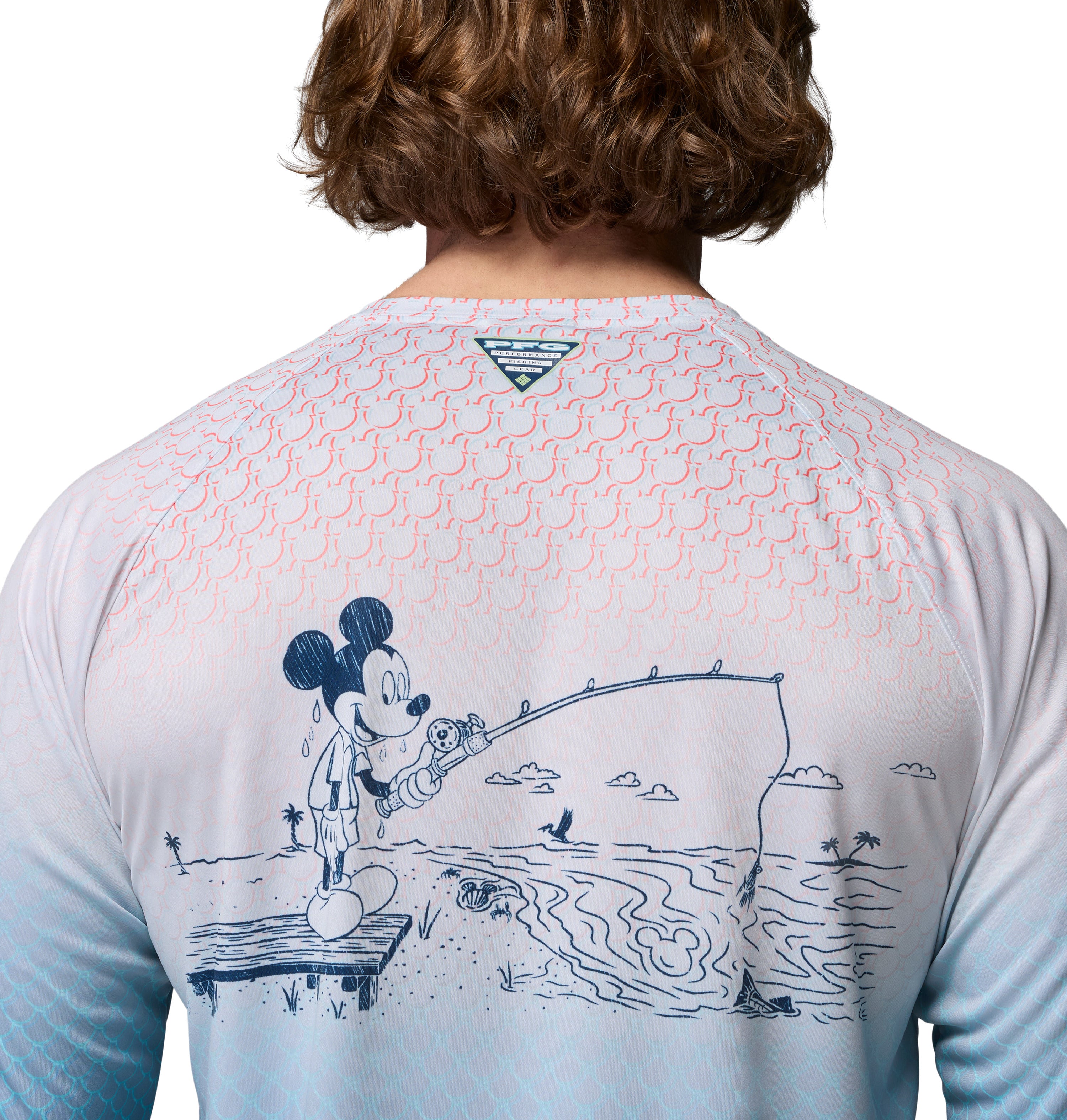Playera de manga larga para hombre Columbia M PFG Disney Terminal Tackle LS Shirt
