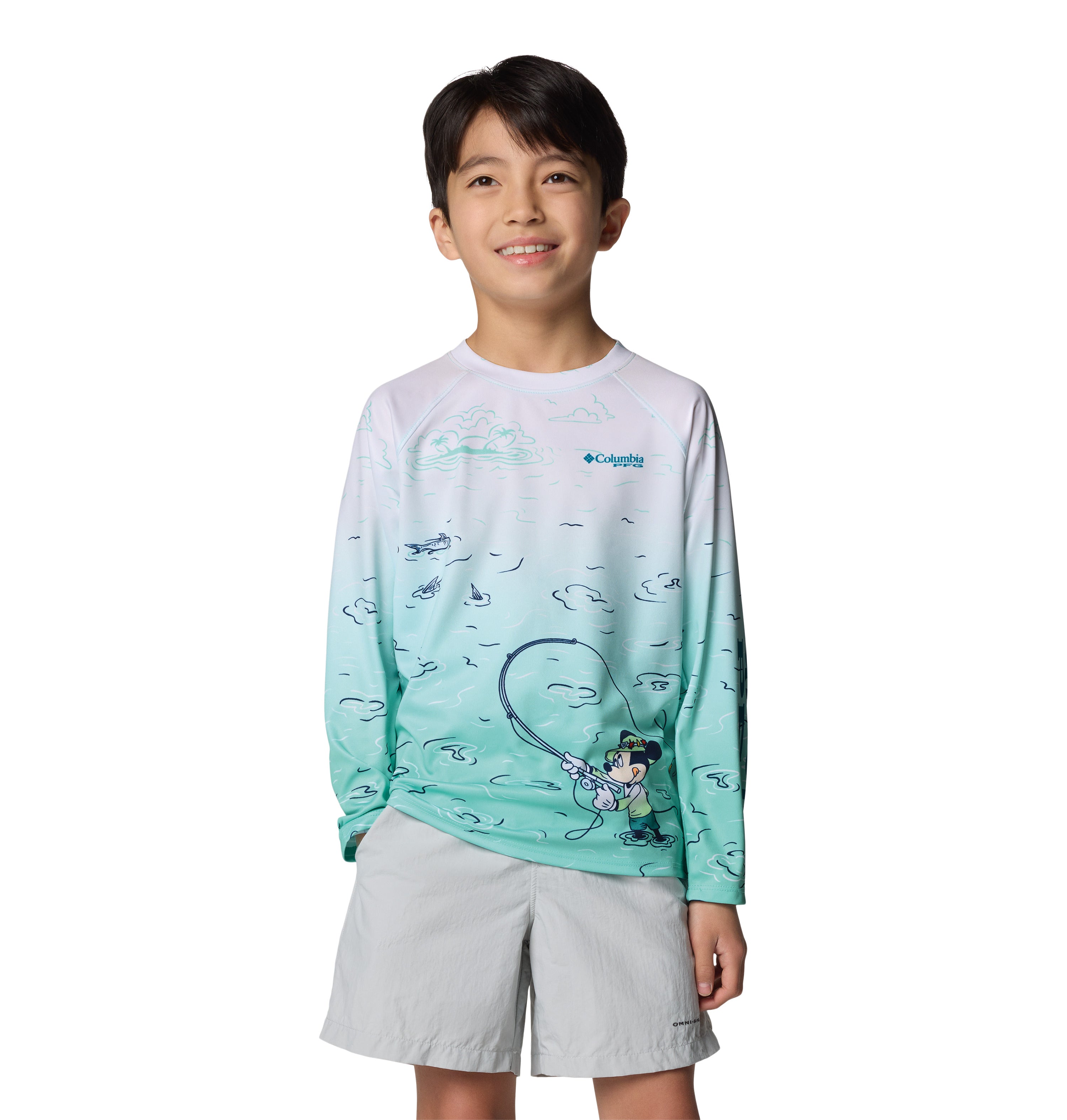 PLAYERA NIÑOS COLUMBIA | Y PFG DISNEY TERMINAL TACKLE LS SHIRT