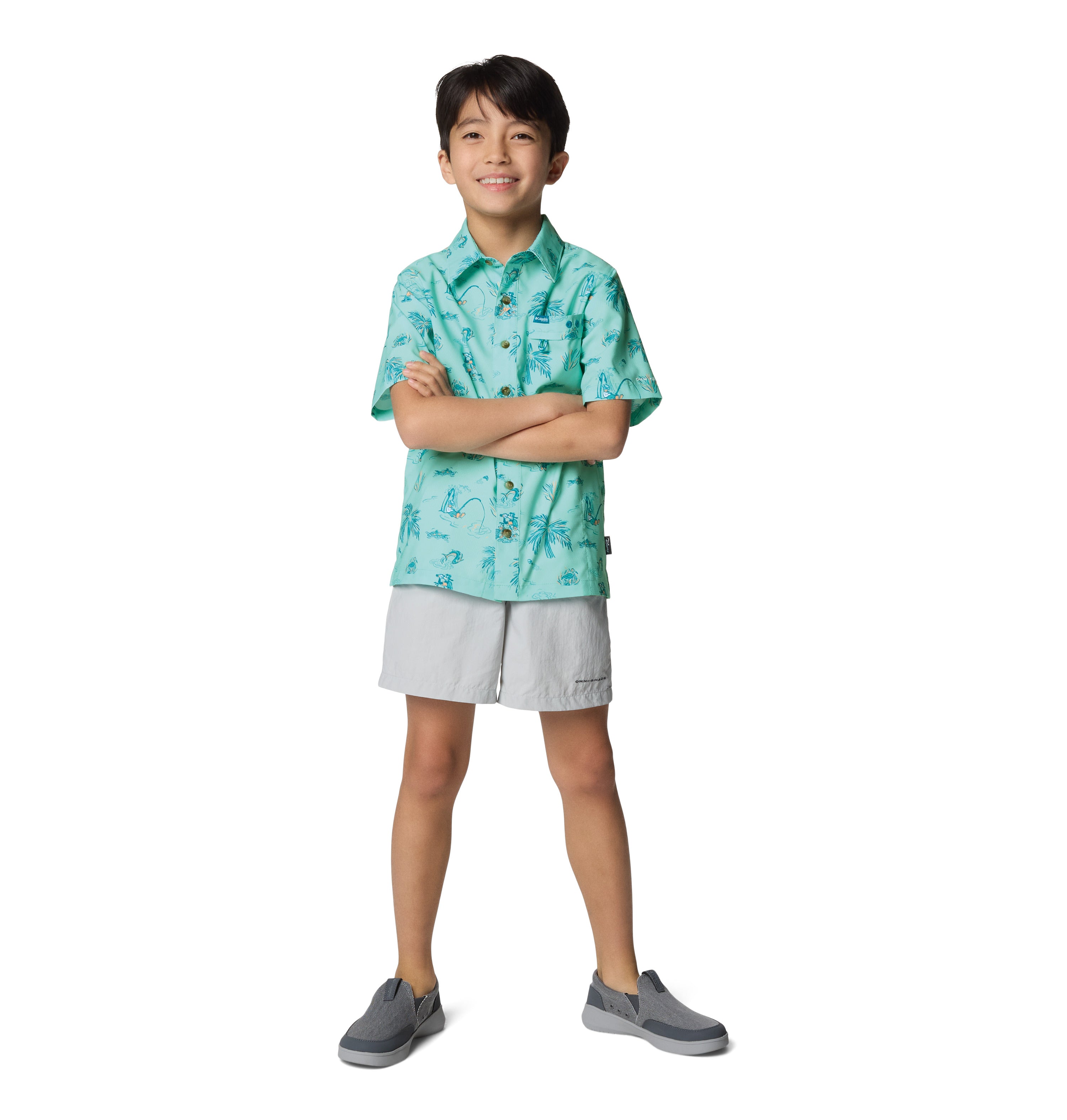 CAMISA NIÑOS COLUMBIA | Y PFG DISNEY SUPER SLACK TIDE SHIRT