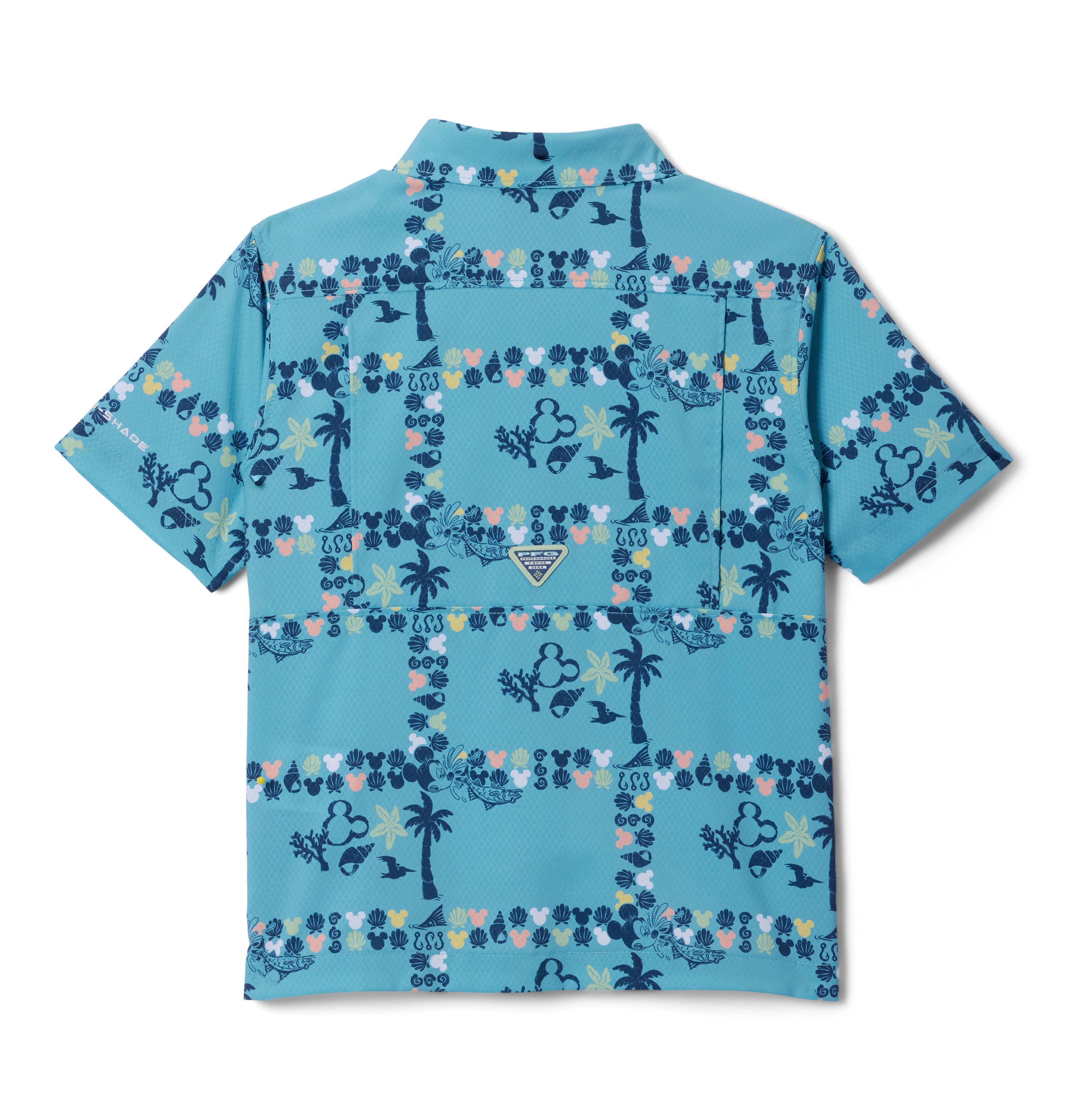 Camisa de manga corta para niños pequeños Columbia Y PFG Disney Super Slack Tide Shirt