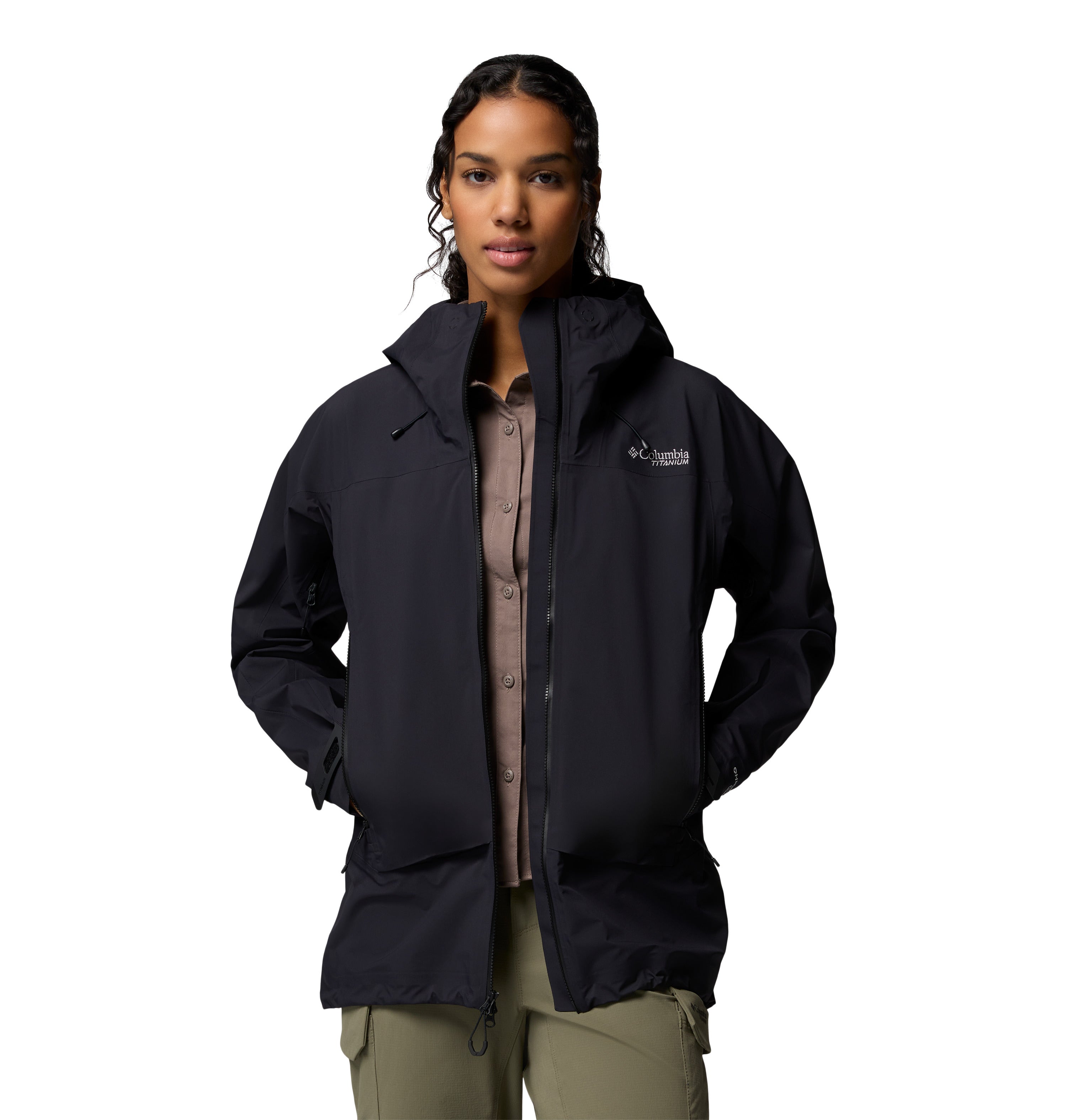 Chamarra Impermeable para Mujer Saudan Pro 3L Shell