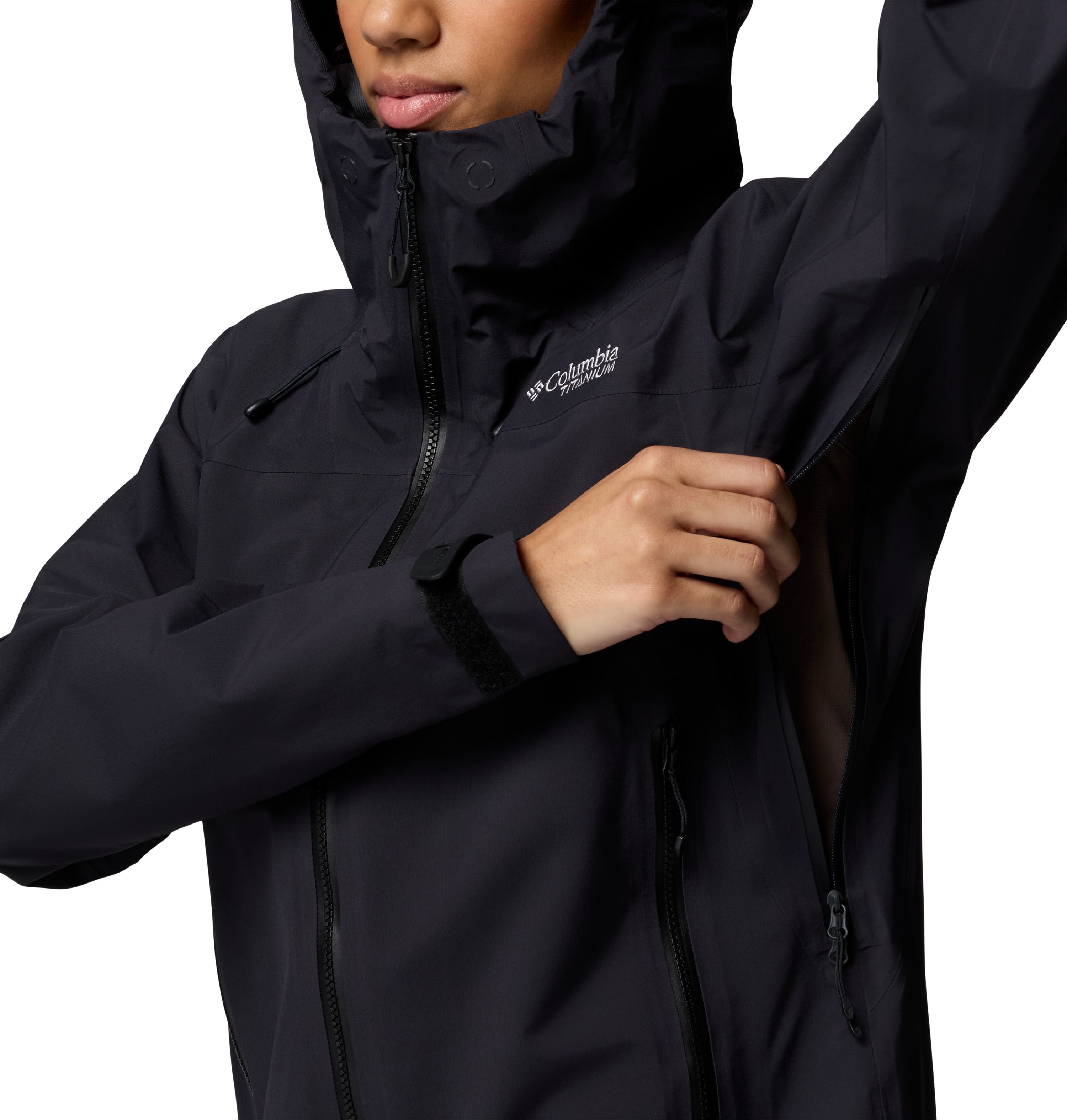 Chamarra Impermeable para Mujer Saudan Pro 3L Shell