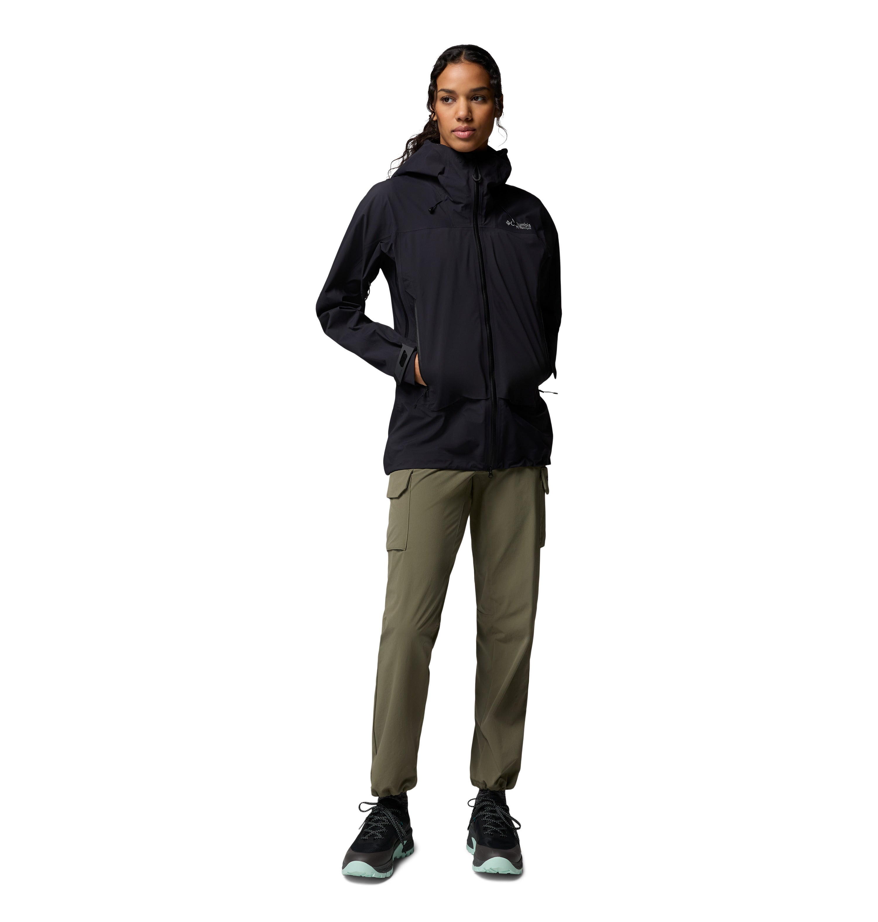 Chamarra Impermeable para Mujer Saudan Pro 3L Shell