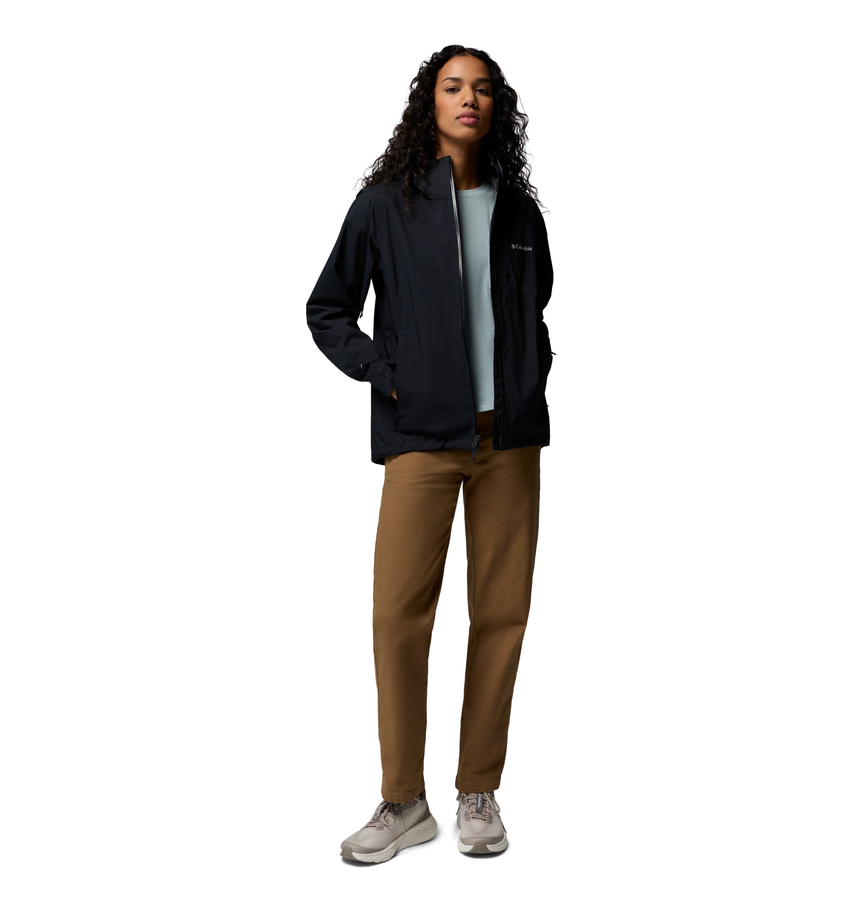 Chamarra Impermeable para Mujer Columbia Trailborne 2.5L Shell