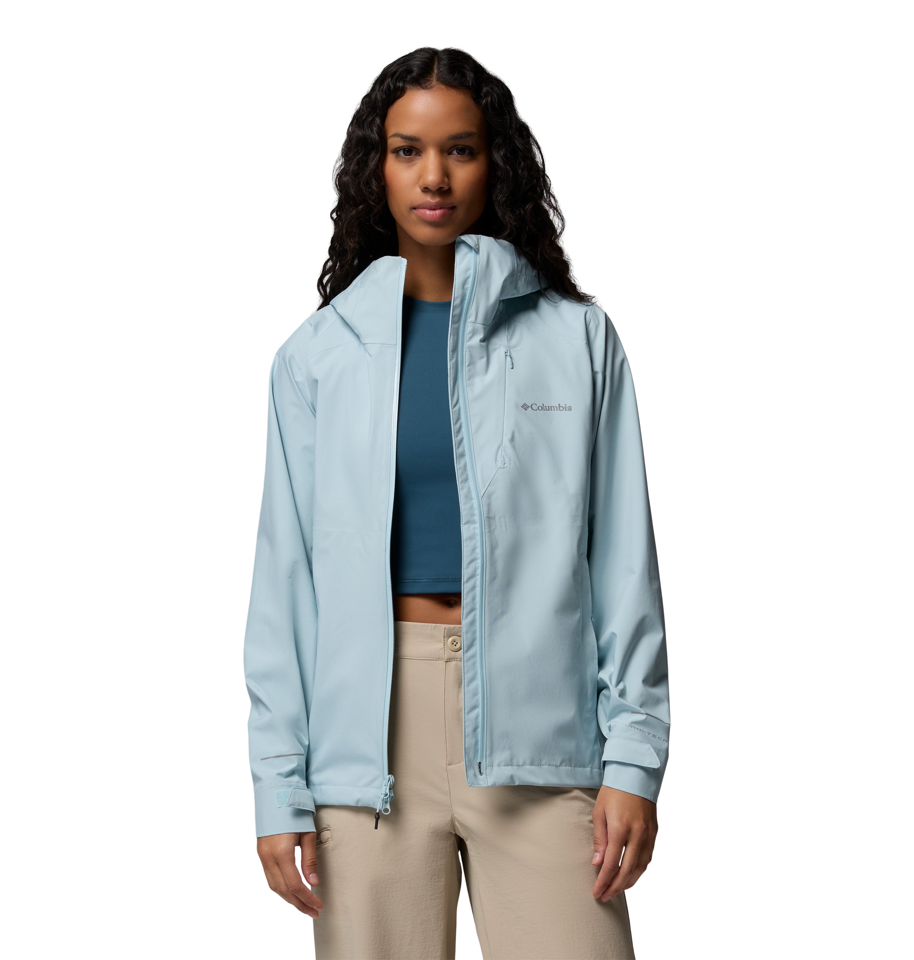 Chamarra Impermeable para Mujer Columbia Trailborne 2.5L Shell