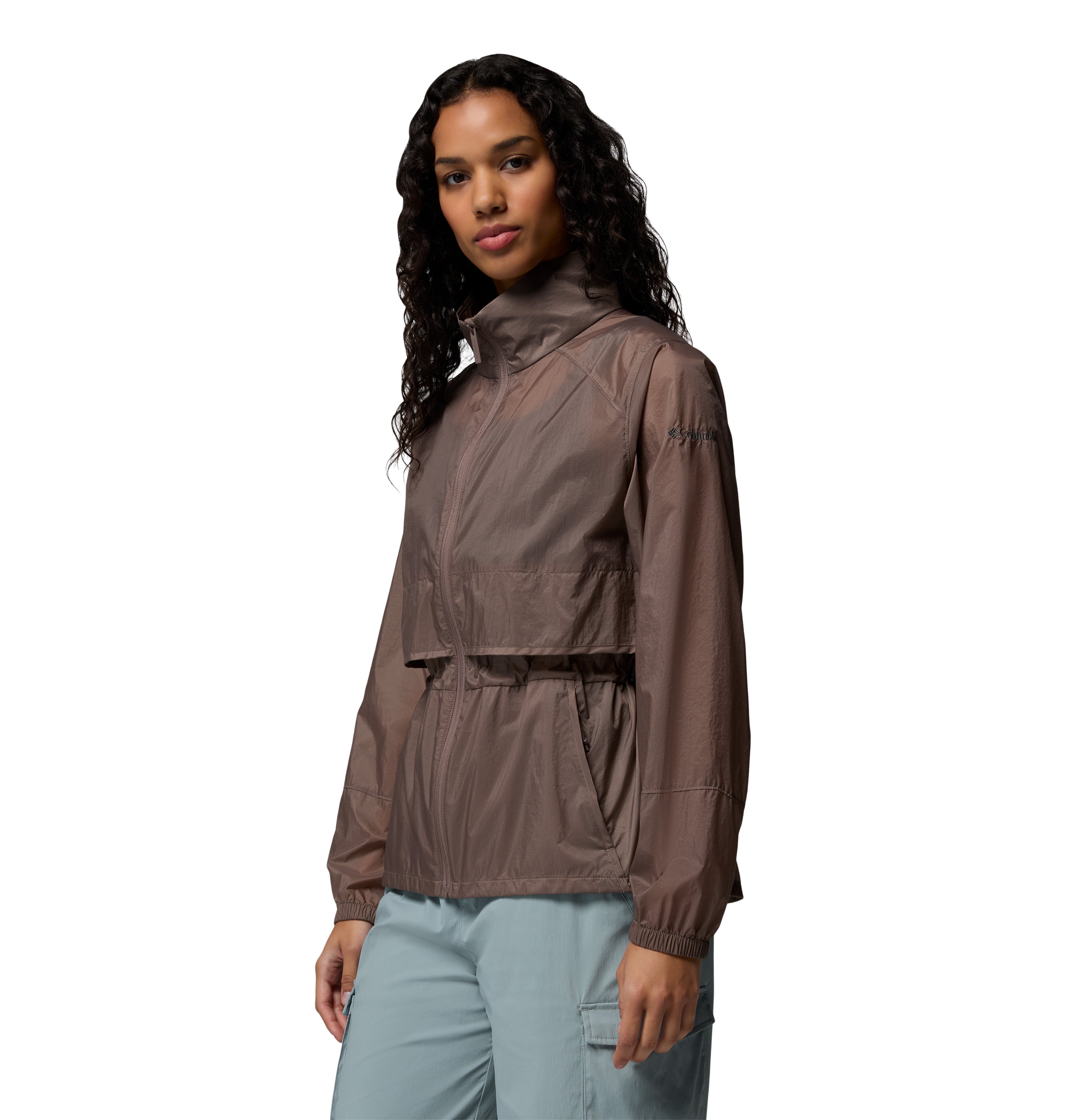Chamarra Rompevientos para Mujer Columbia Willow Sky Windbreaker