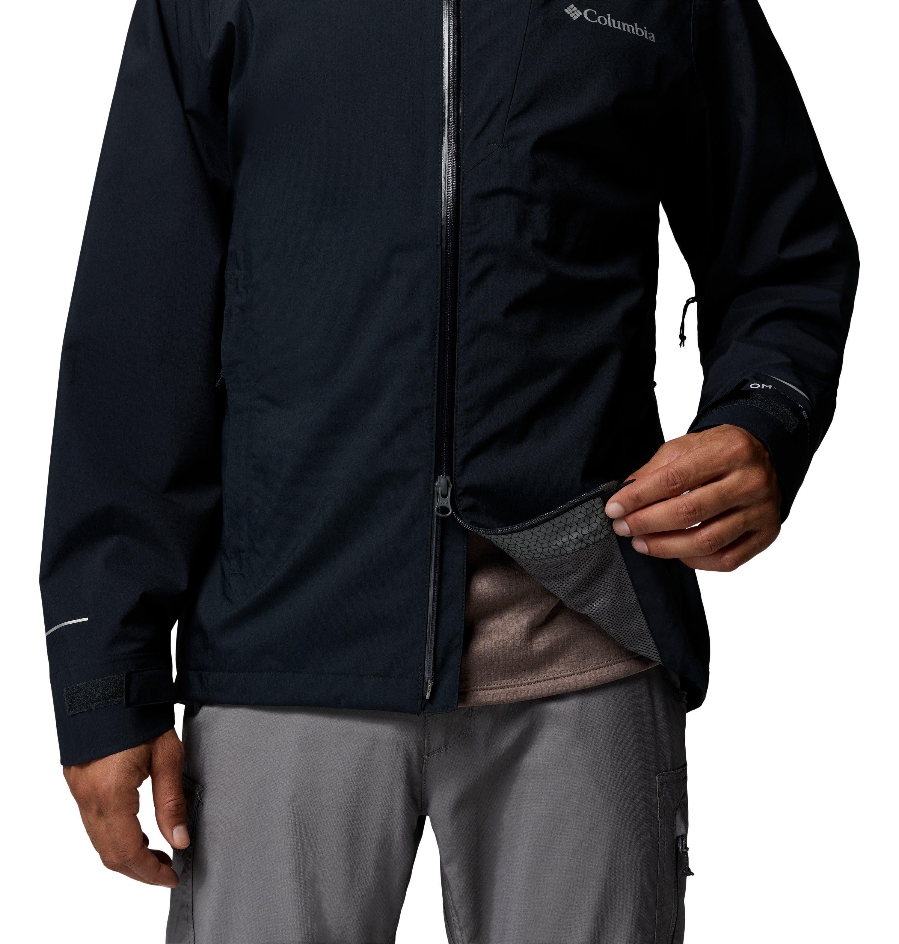 Chamarra Impermeable para Hombre Columbia Trailborne 2.5L Shell