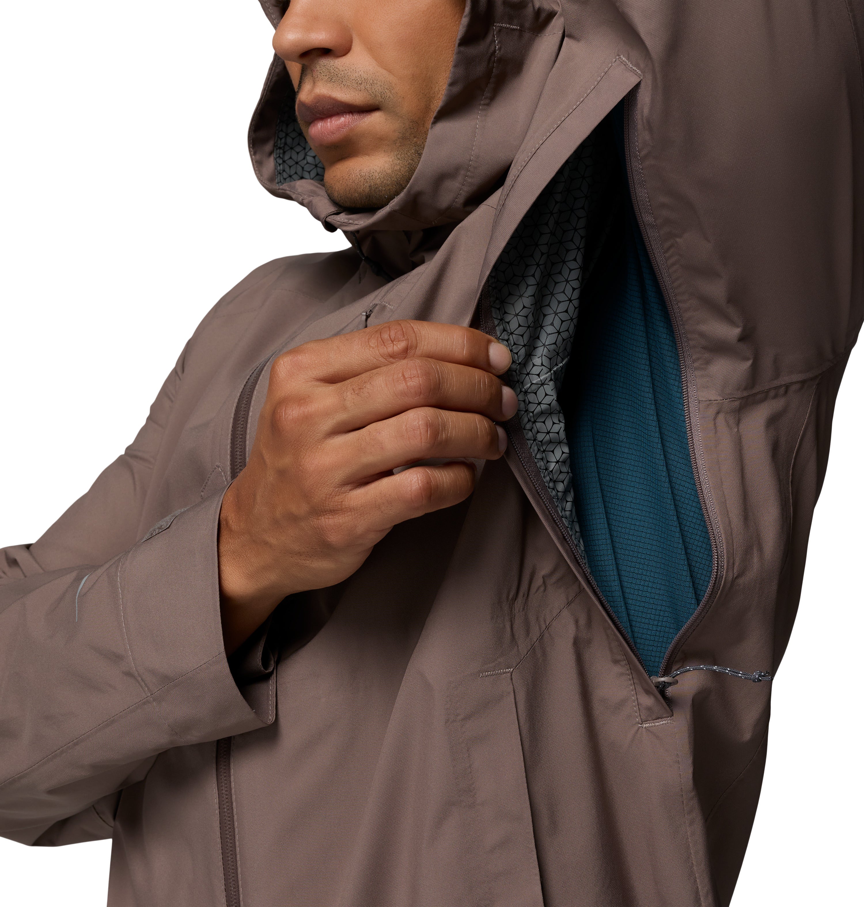 Chamarra Impermeable para Hombre Columbia Trailborne 2.5L Shell