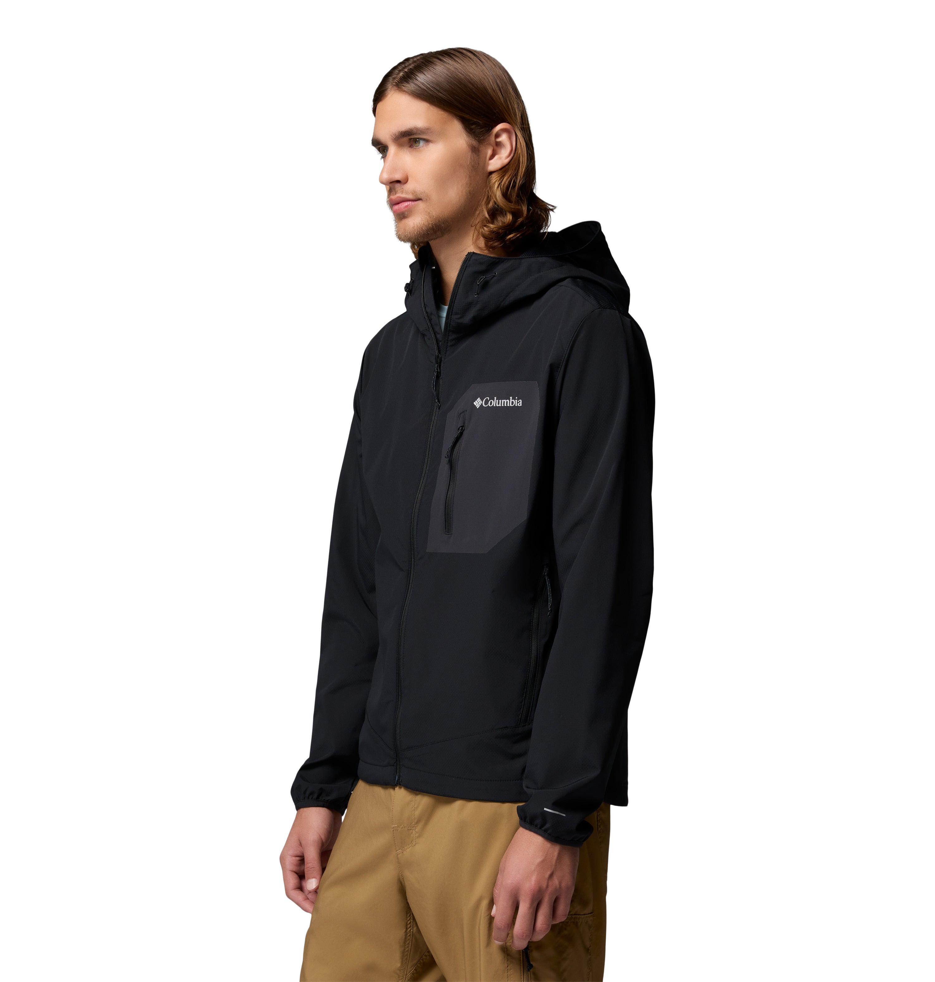 Chamarra para Hombre Columbia Tall Heights III Hooded Softshell