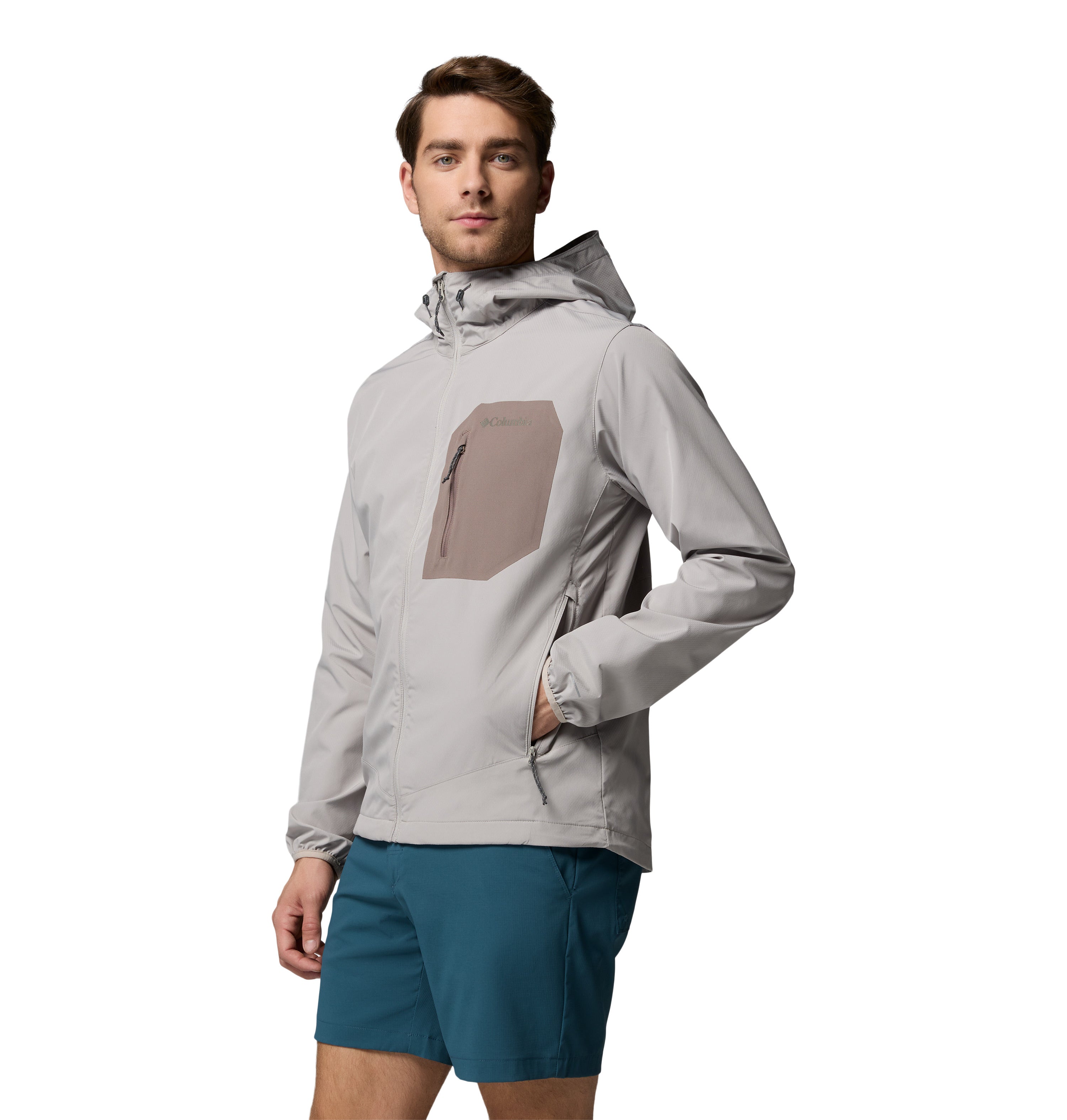 Chamarra para Hombre Columbia Tall Heights III Hooded Softshell