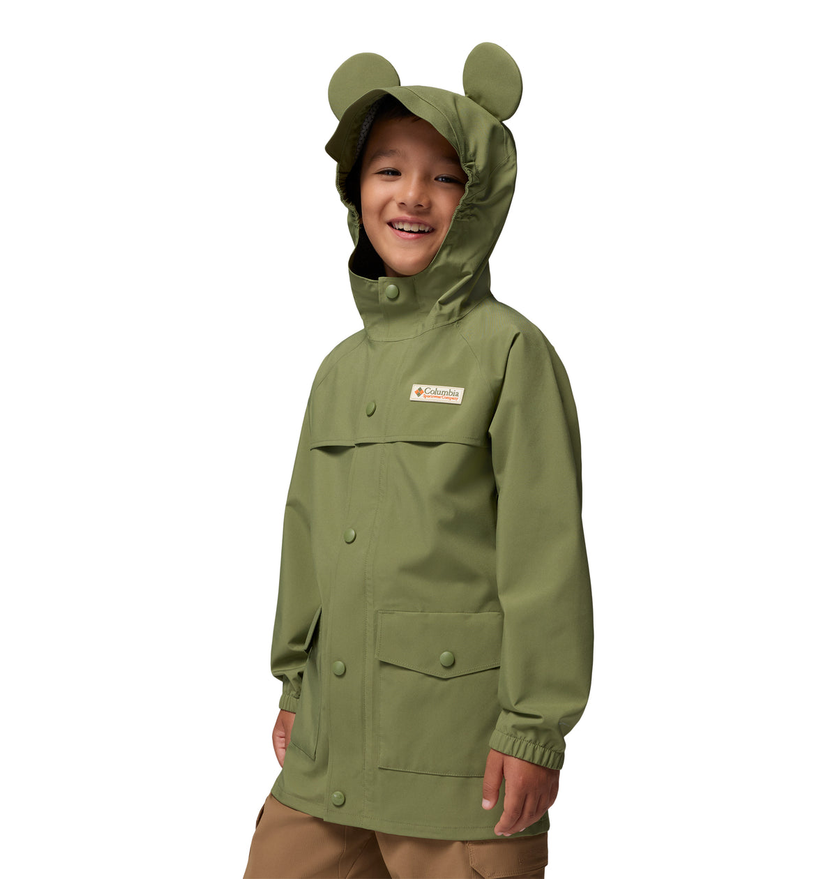 Chamarra Impermeable para Niños Columbia Y CSC x Disney Mickey Ibex Rain Shell