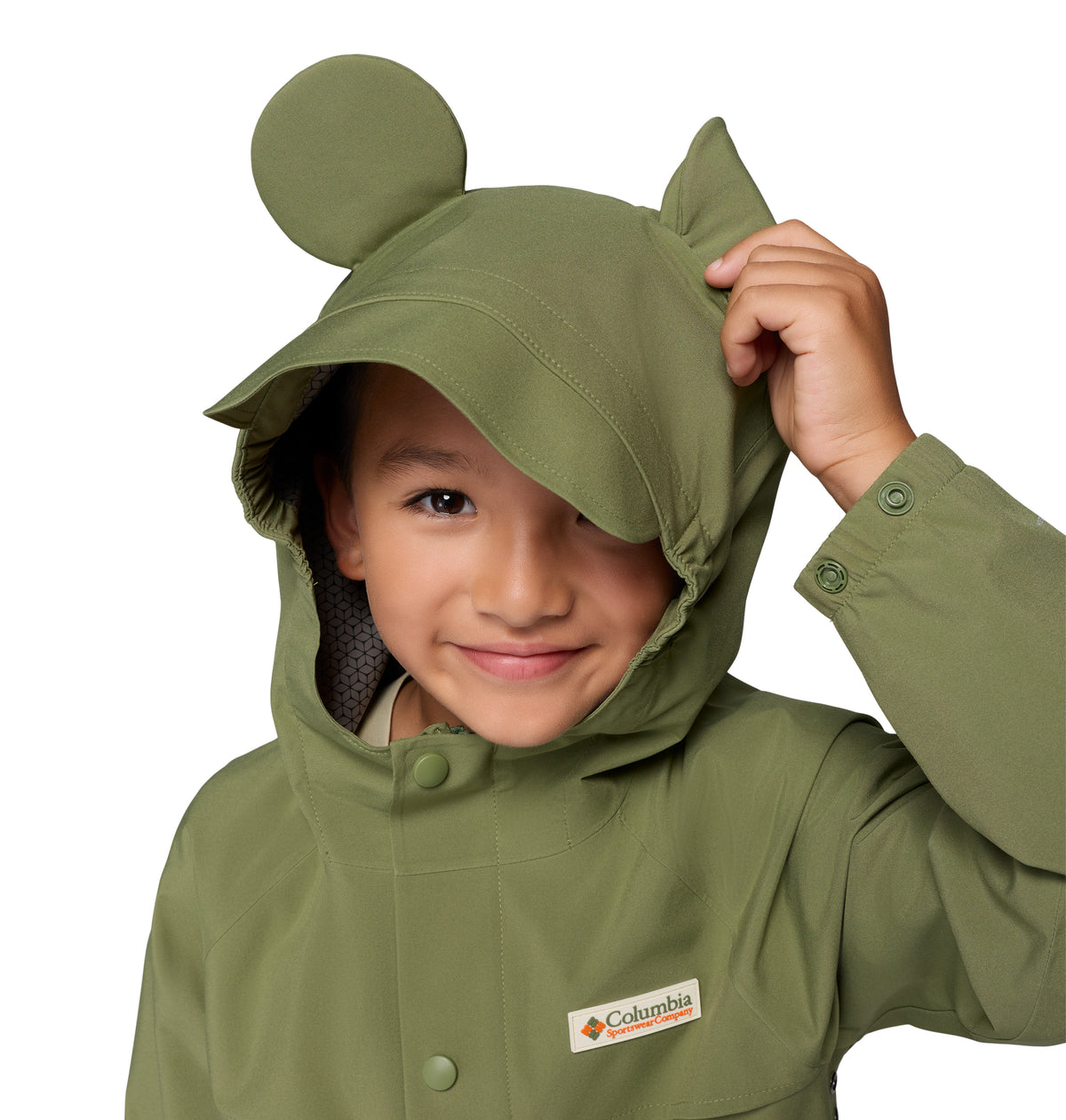 Chamarra Impermeable para Niños Columbia Y CSC x Disney Mickey Ibex Rain Shell