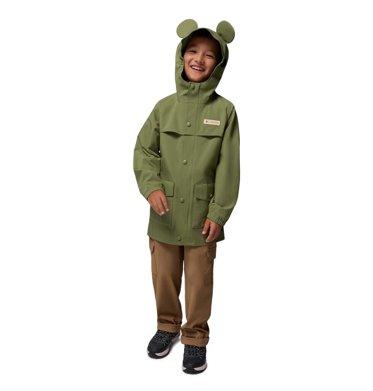 Chamarra Impermeable para Niños Columbia Y CSC x Disney Mickey Ibex Rain Shell