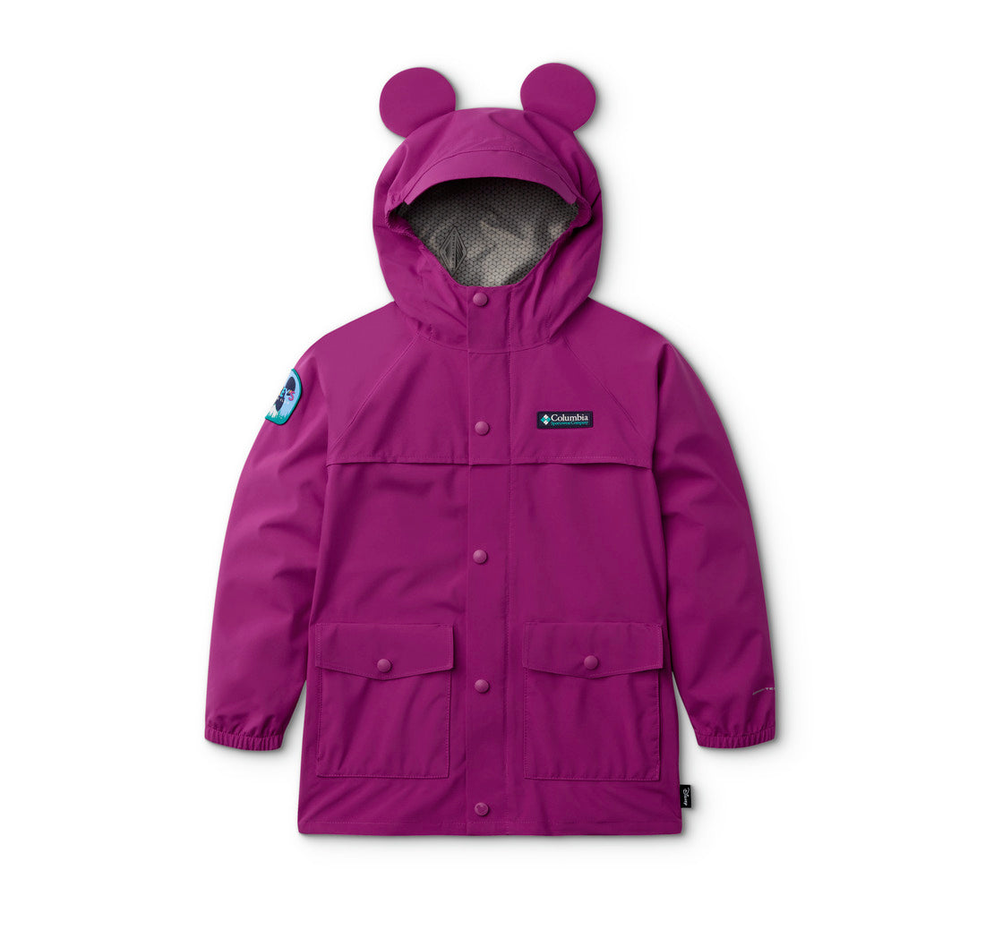 Chamarra impermeable para niños Disney Columbia Mickey Ibex Rain Shell