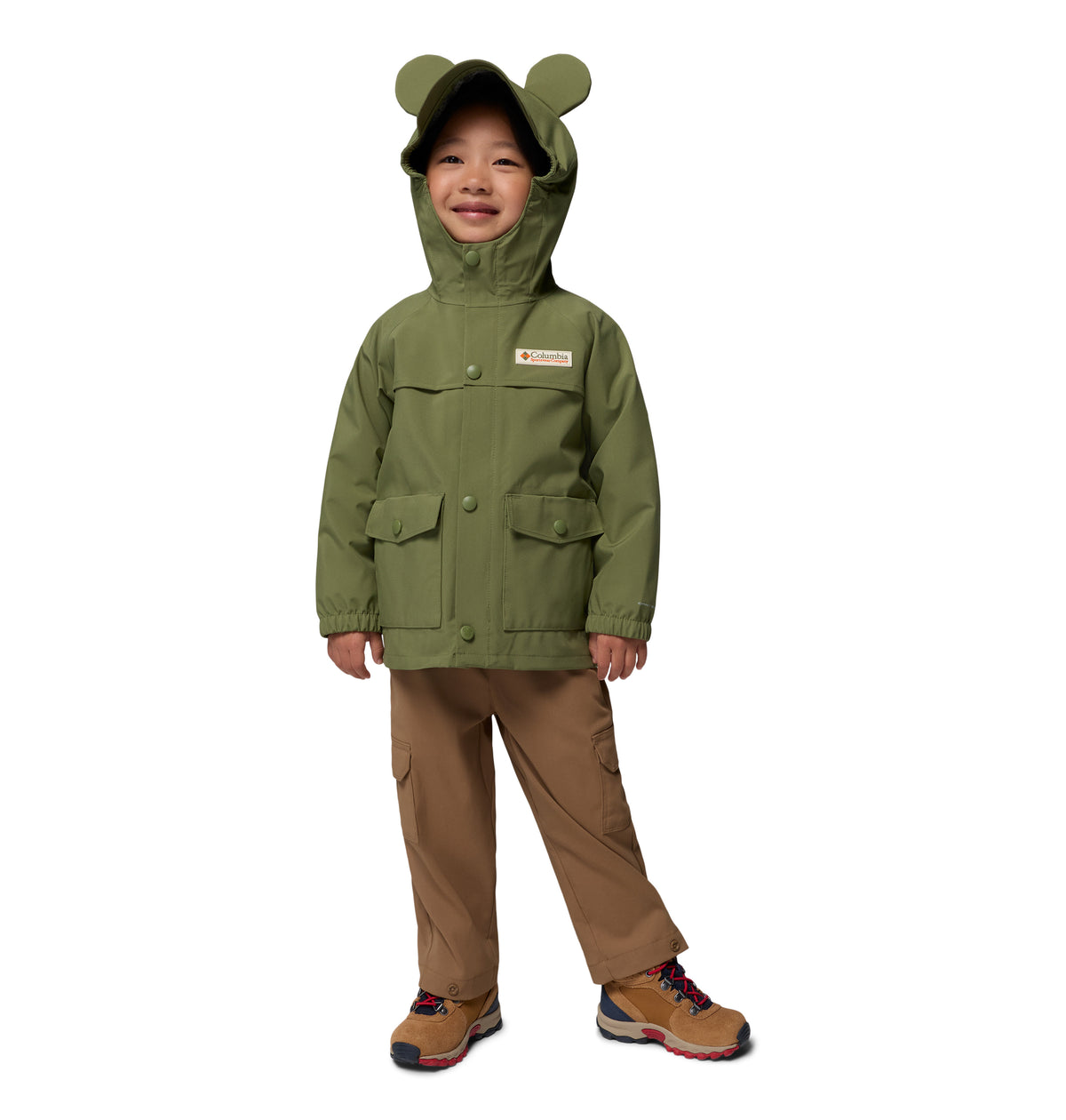 Chamarra Impermeable para Niños Pequeños Columbia Y CSC x Disney Mickey Ibex Rain Shell