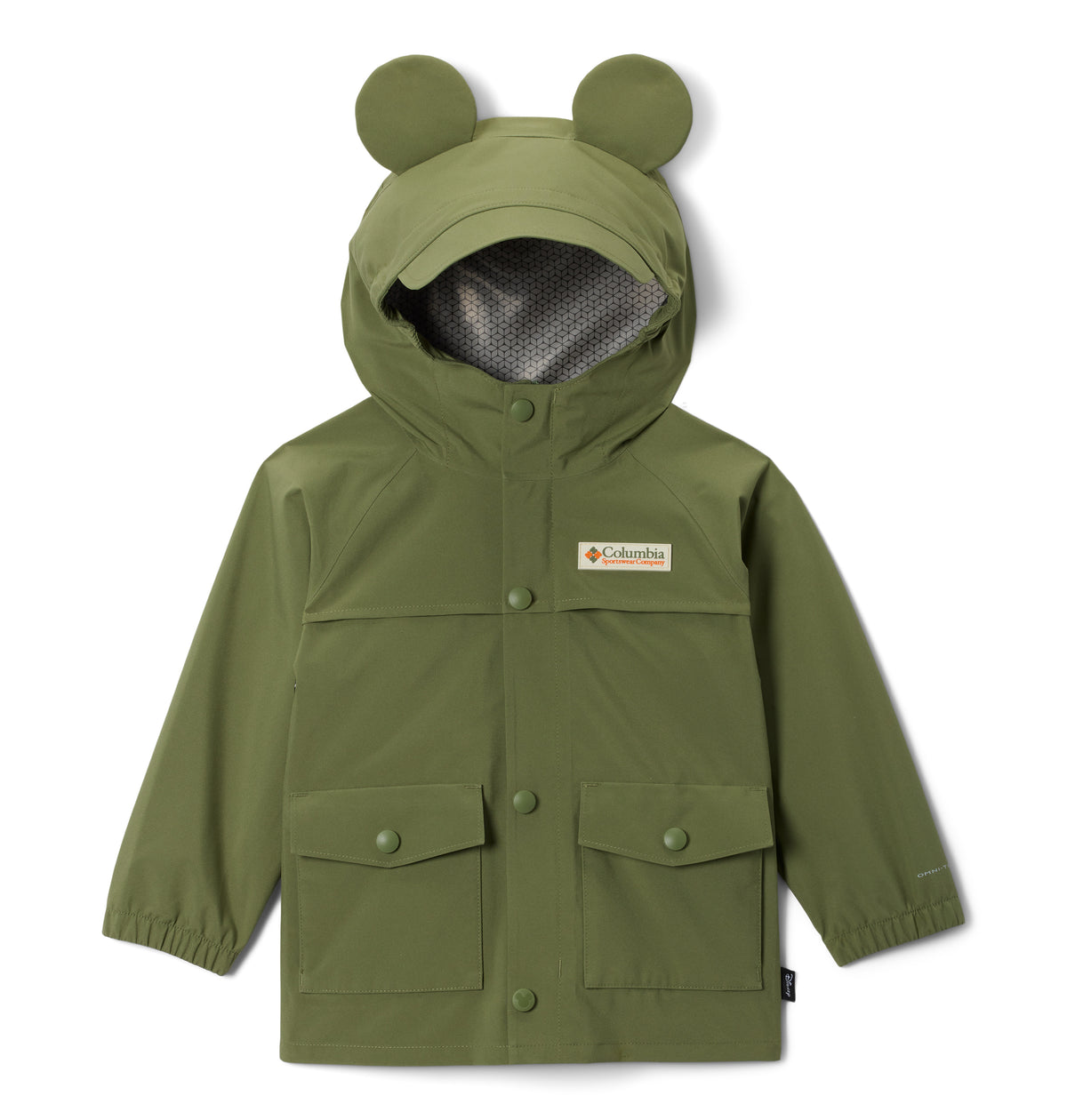 Chamarra Impermeable para Niños Pequeños Columbia Y CSC x Disney Mickey Ibex Rain Shell
