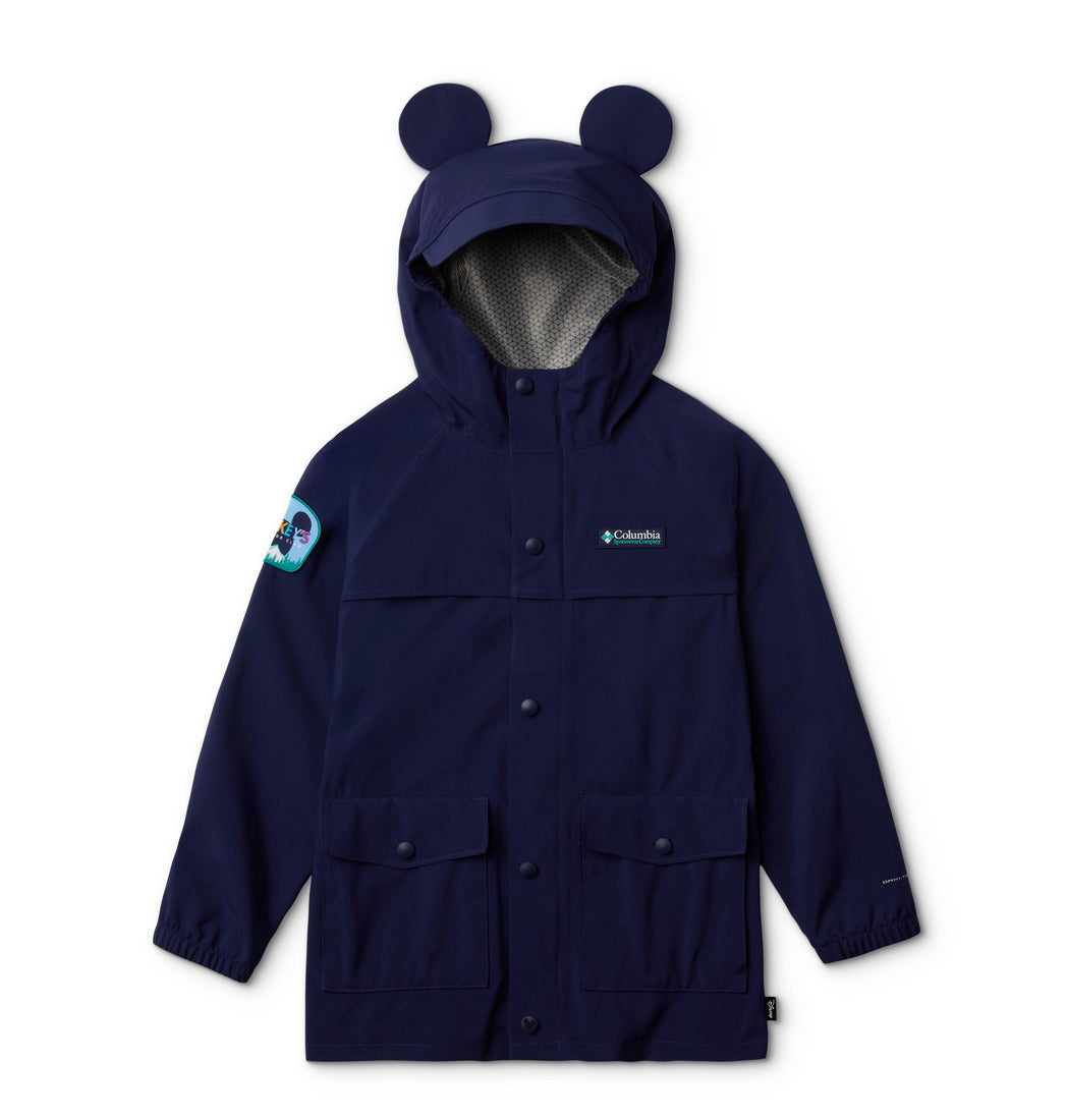 Chamarra impermeable para niños pequeños Disney Columbia Mickey Ibex Rain Shell
