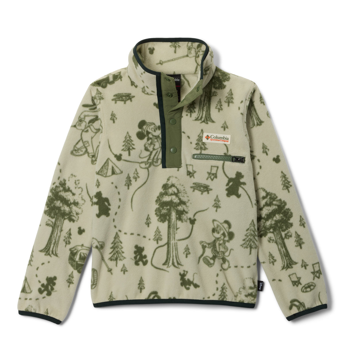 Sudadera para Niños Columbia Y CSC X Disney Half Snap Fleece