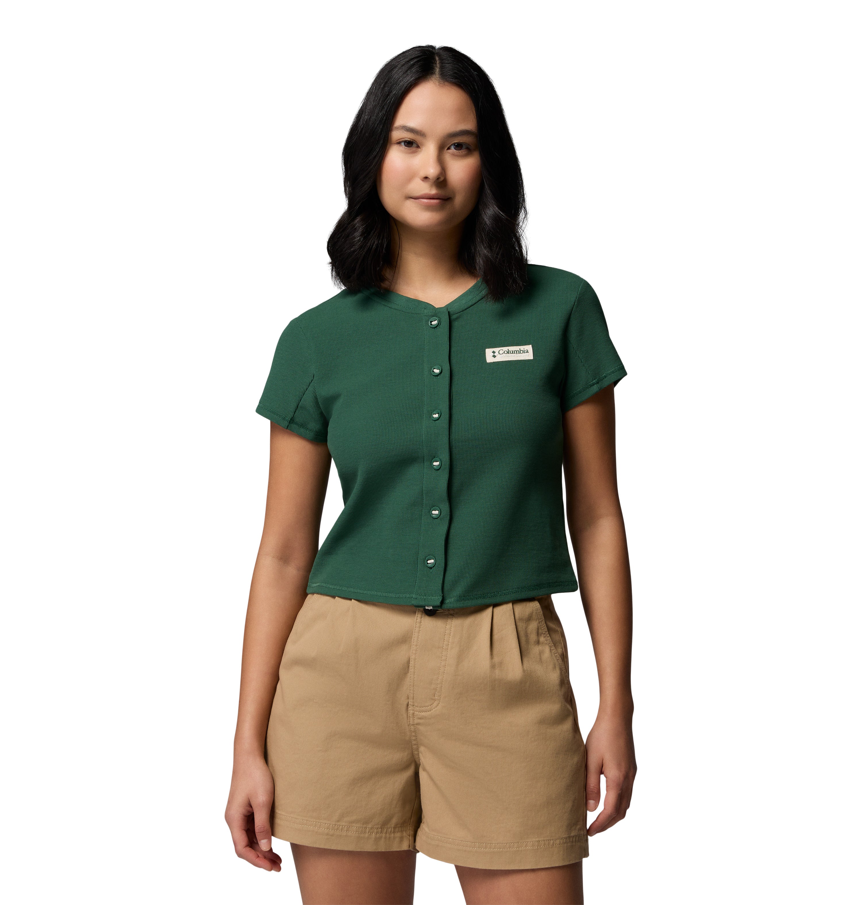 Playera manga corta para Mujer Columbia Acker Rock Knit Short Sleeve