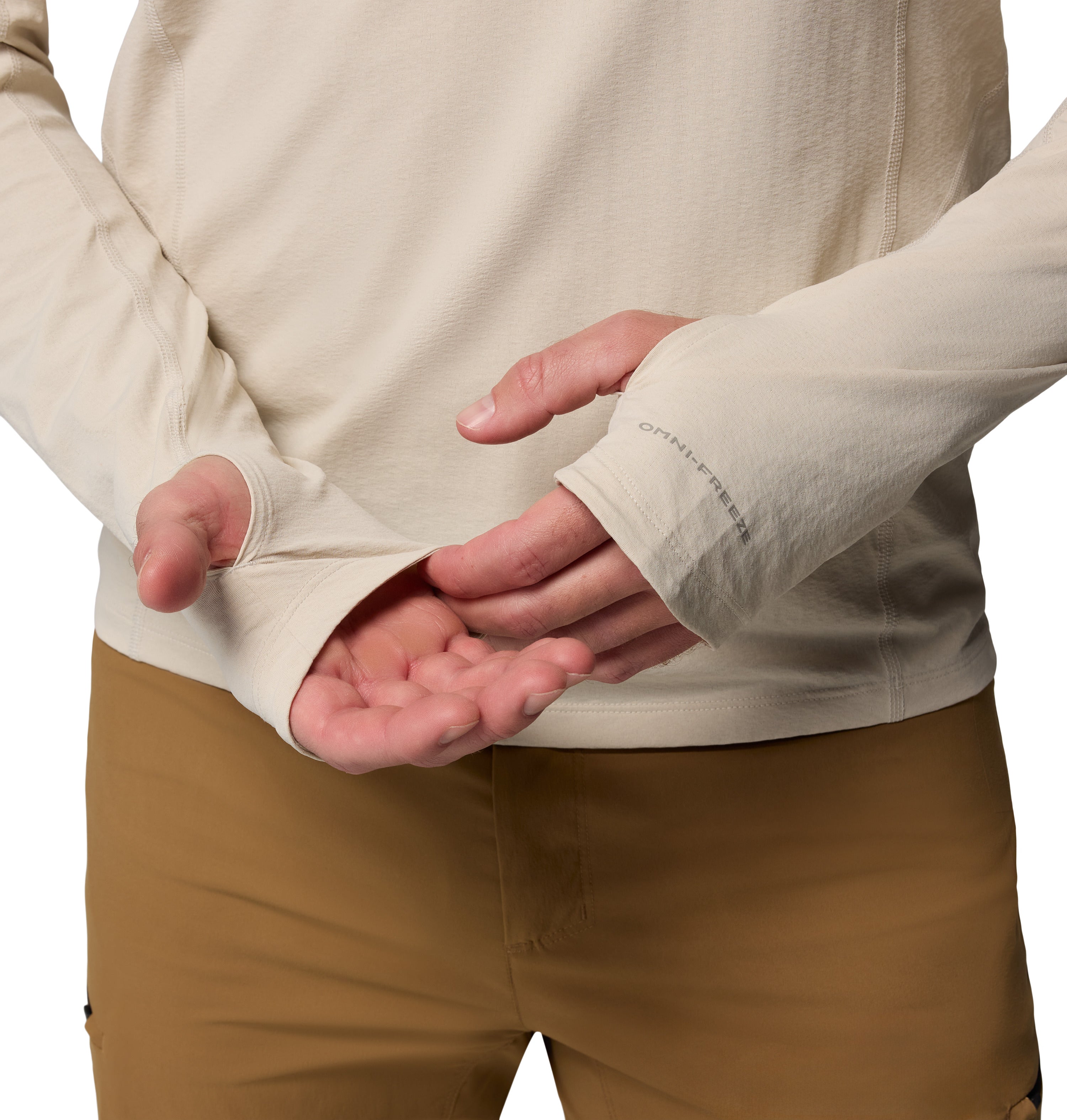 Playera para Hombre Columbia Diamond Peak Pro Long Sleeve Crew