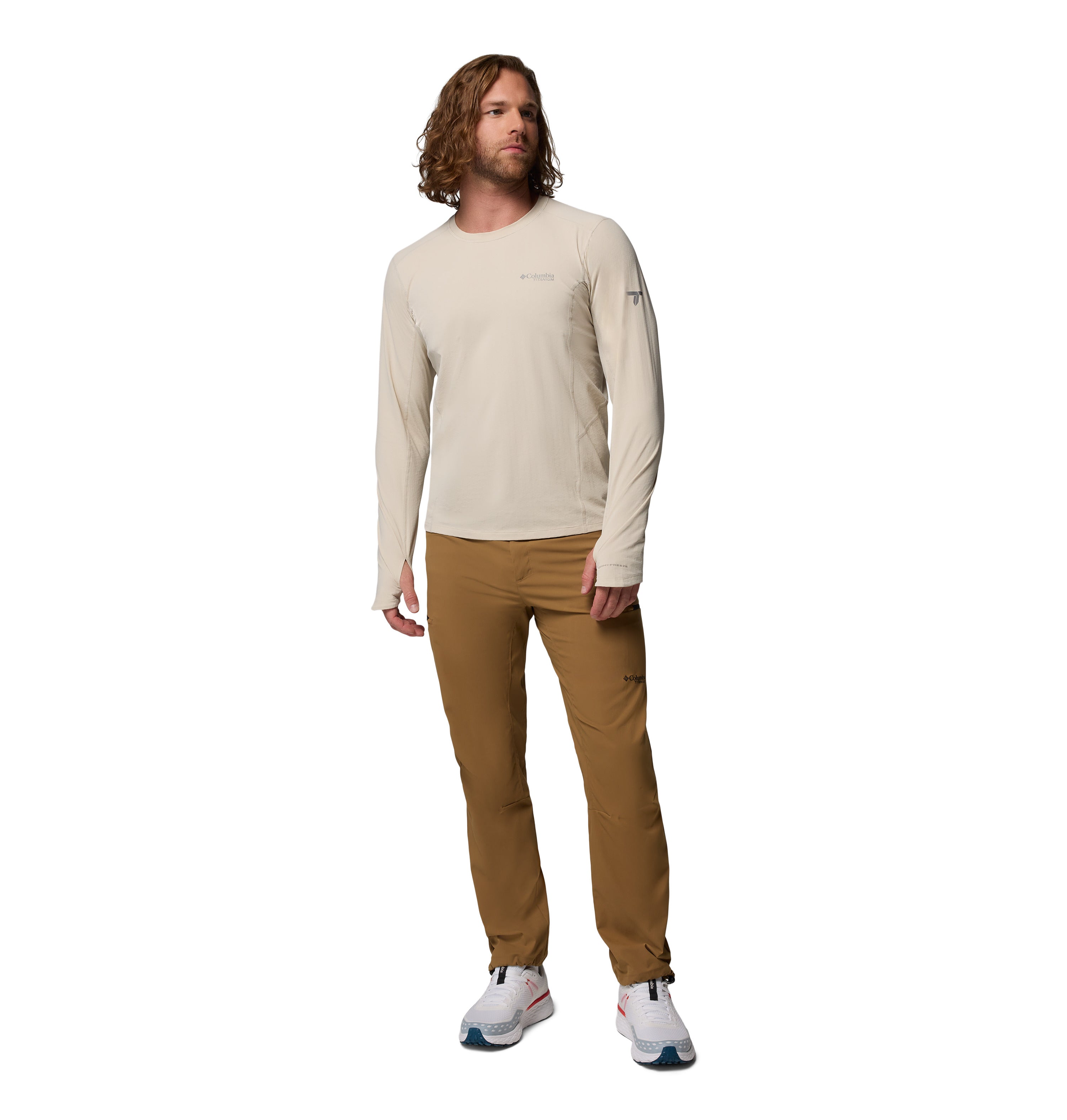 Playera para Hombre Columbia Diamond Peak Pro Long Sleeve Crew