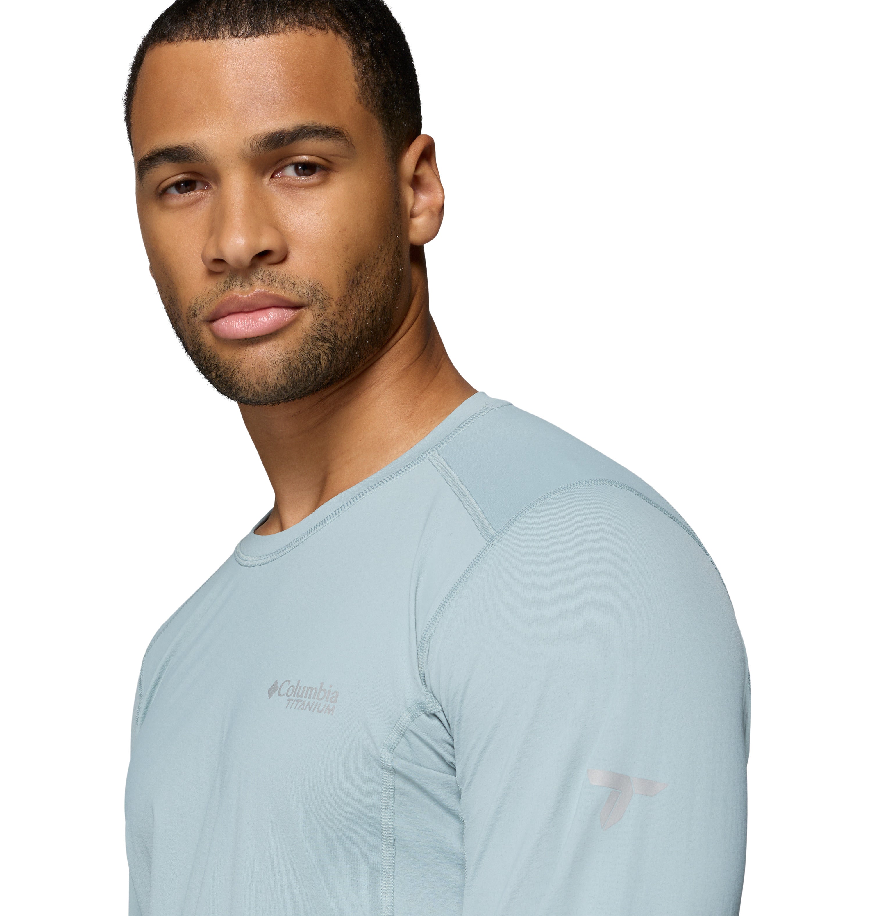 Playera para Hombre Columbia Diamond Peak Pro Long Sleeve Crew