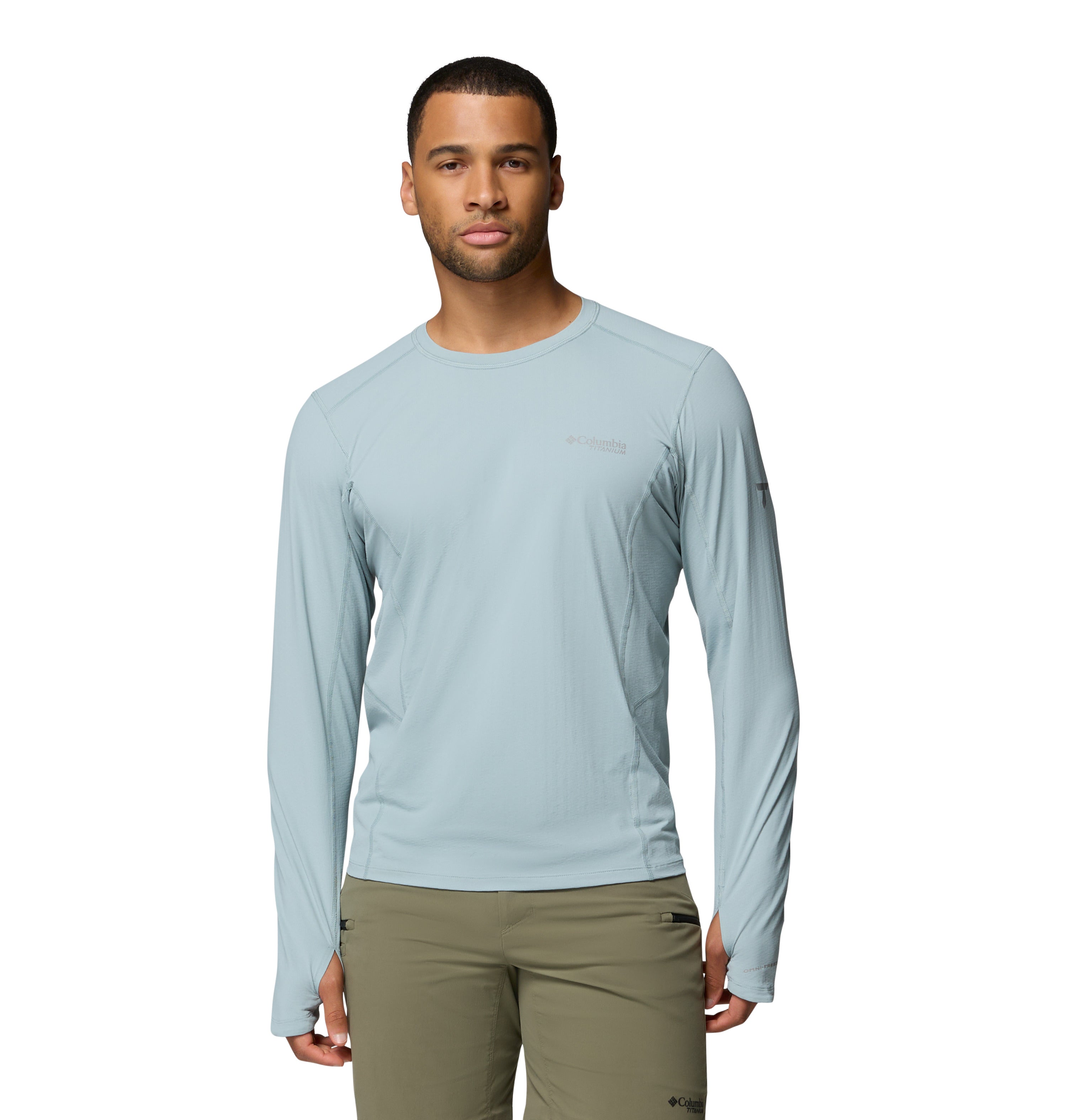 Playera para Hombre Columbia Diamond Peak Pro Long Sleeve Crew