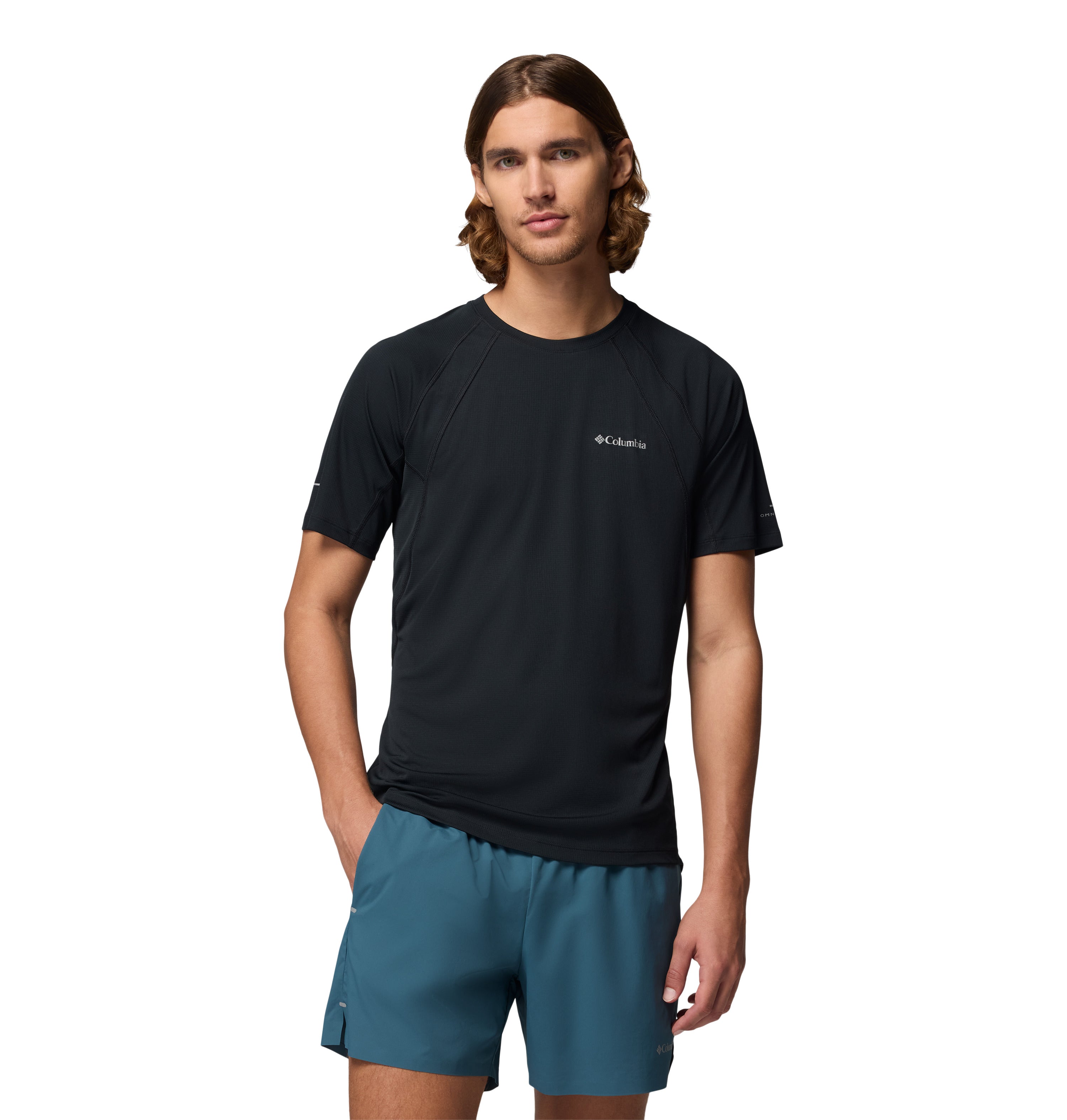 Playera manga corta para Hombre Columbia Stealth Spring SS Tee