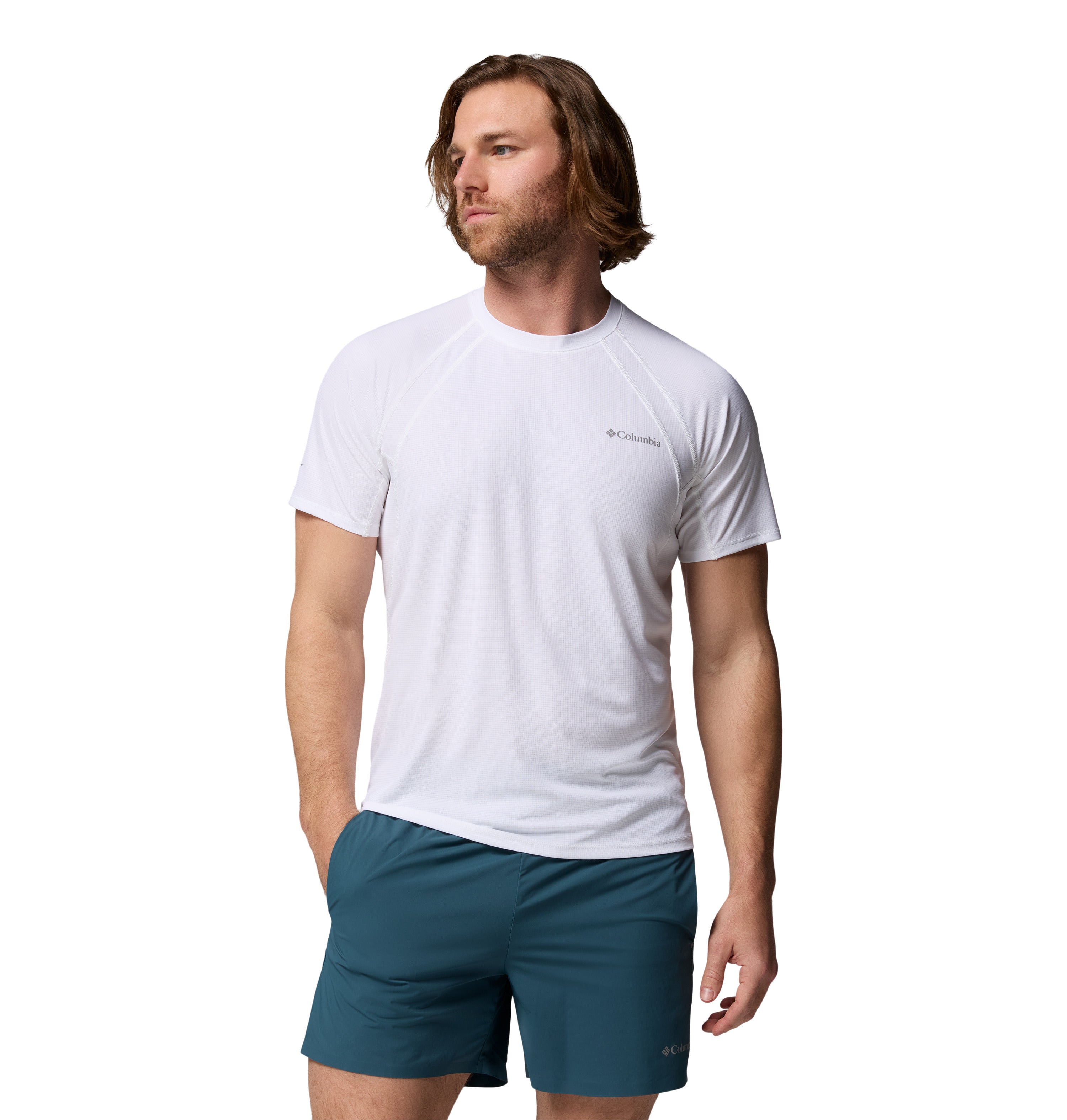 Playera manga corta para Hombre Columbia Stealth Spring SS Tee