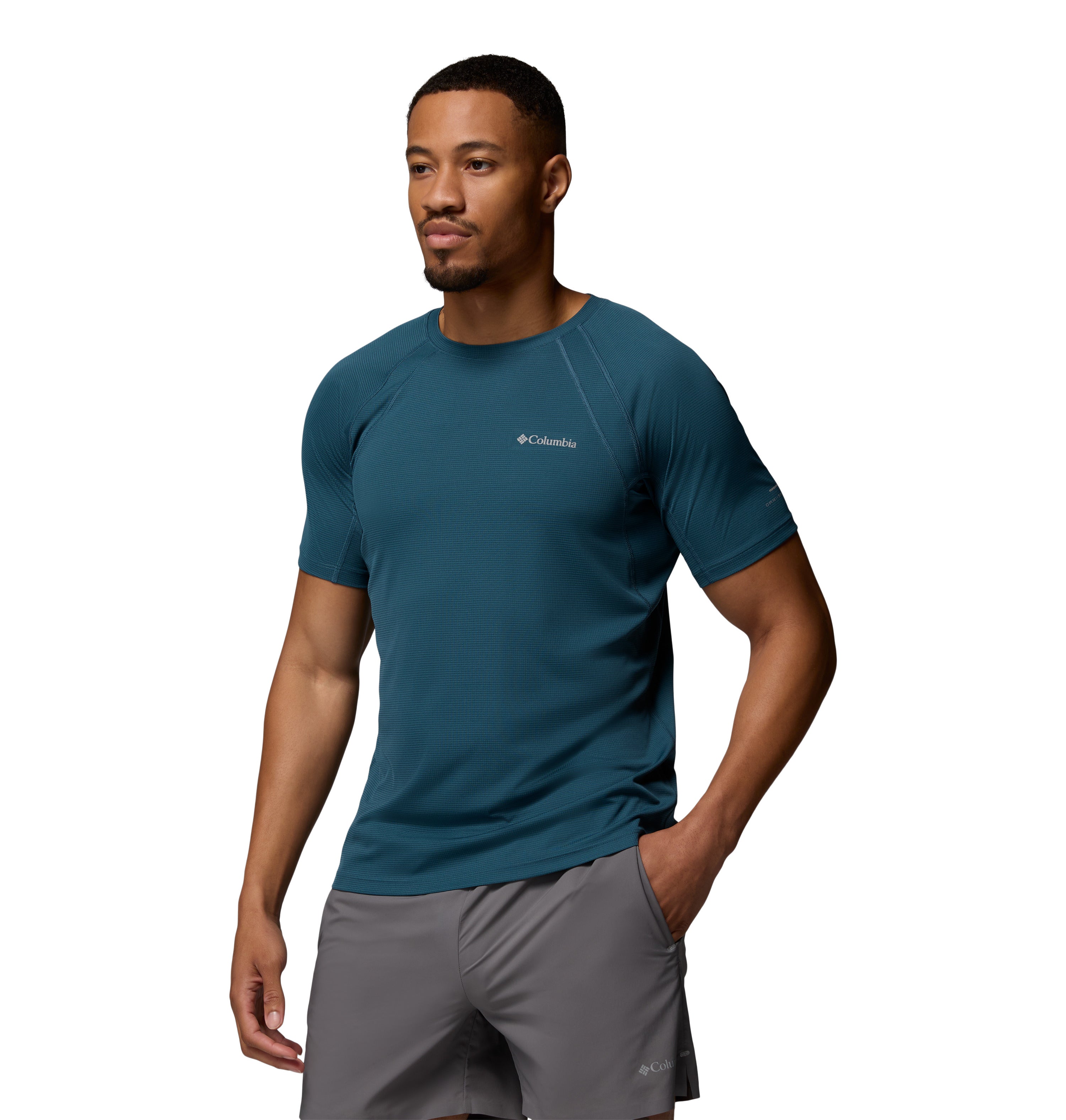 Playera manga corta para Hombre Columbia Stealth Spring SS Tee