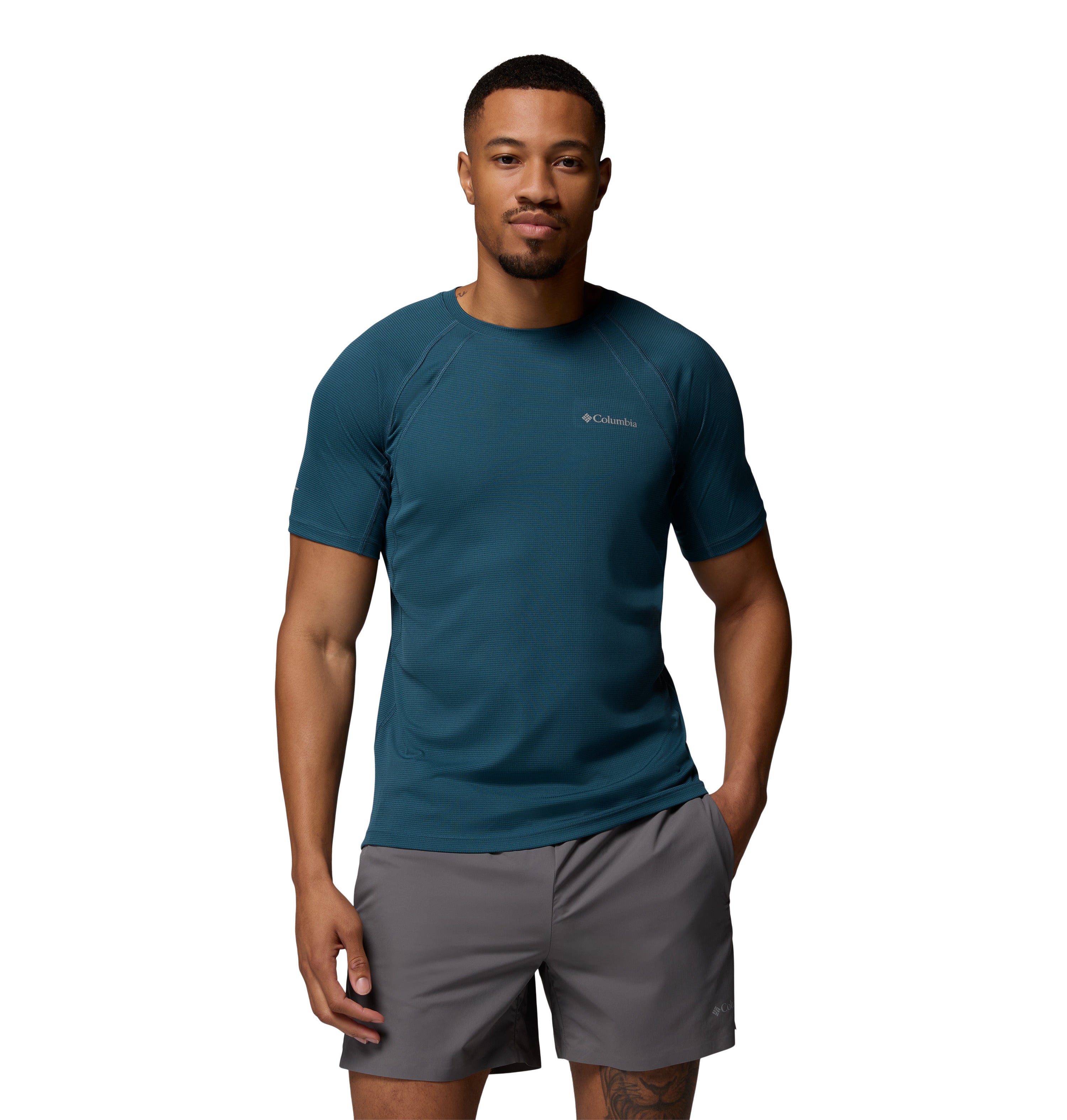 Playera manga corta para Hombre Columbia Stealth Spring SS Tee