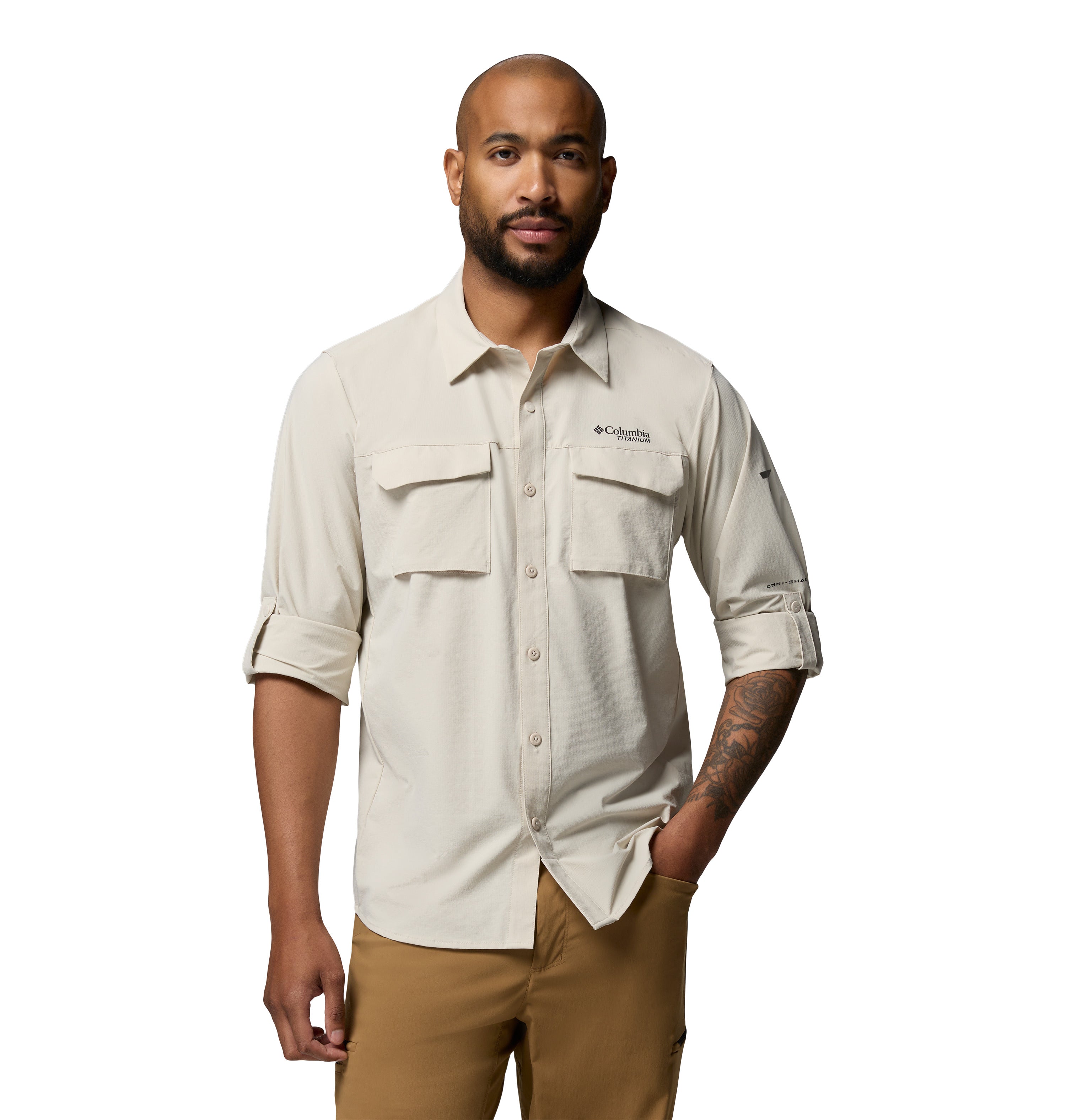Camisa para Hombre Manga larga Columbia Silver Ridge Elite LS Woven