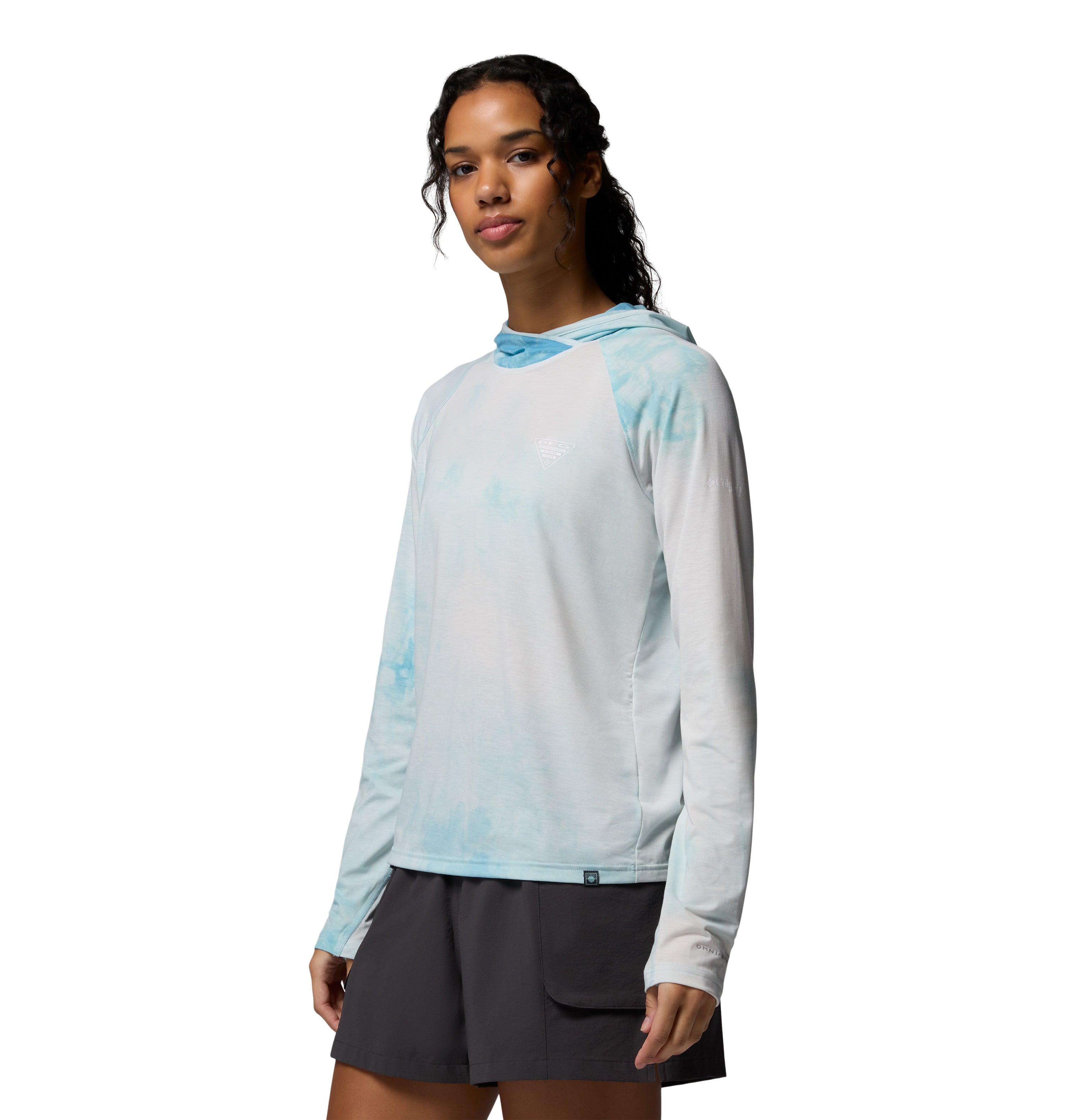 Playera para Mujer Columbia PFG Uncharted II Cloud Hoodie