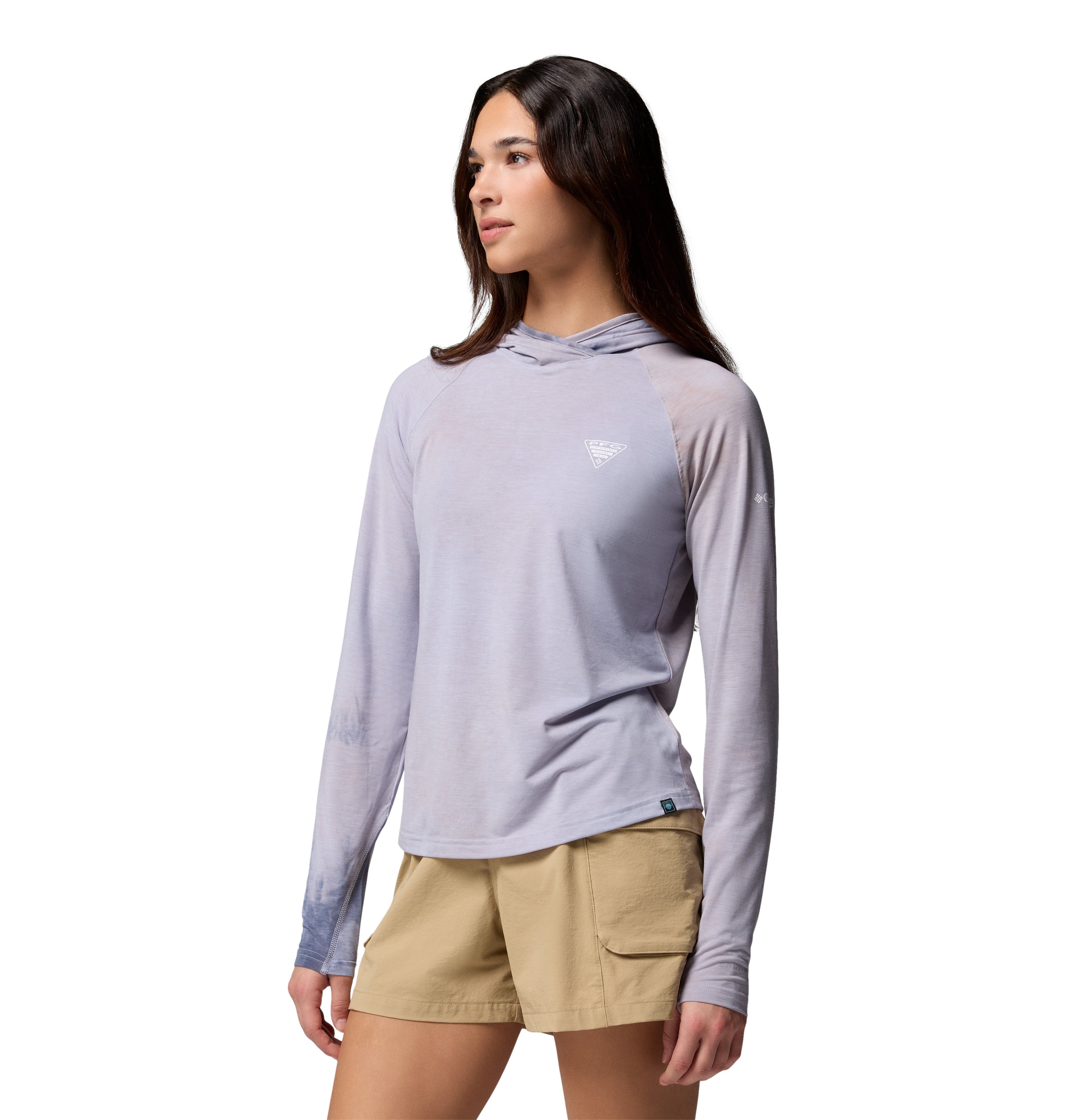 Playera para Mujer Columbia PFG Uncharted II Cloud Hoodie