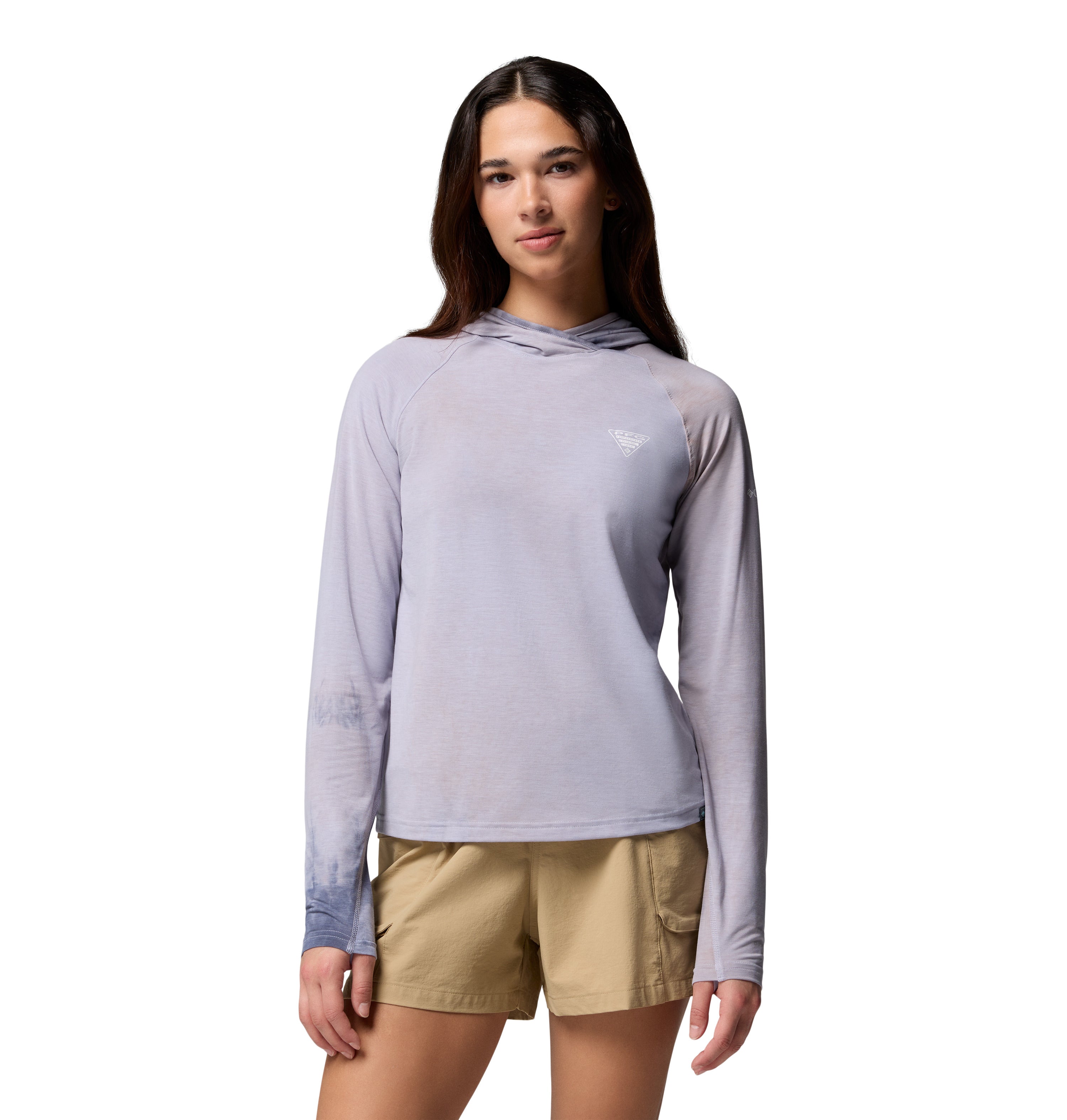 Playera para Mujer Columbia PFG Uncharted II Cloud Hoodie