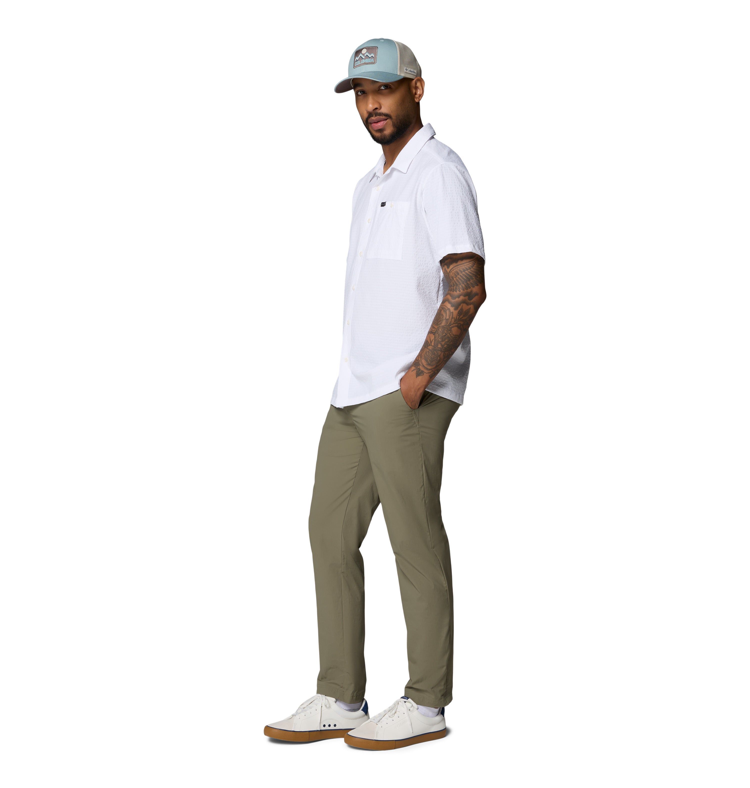 Pantalón para Hombre Largo 32 Columbia ROC Lite Chino