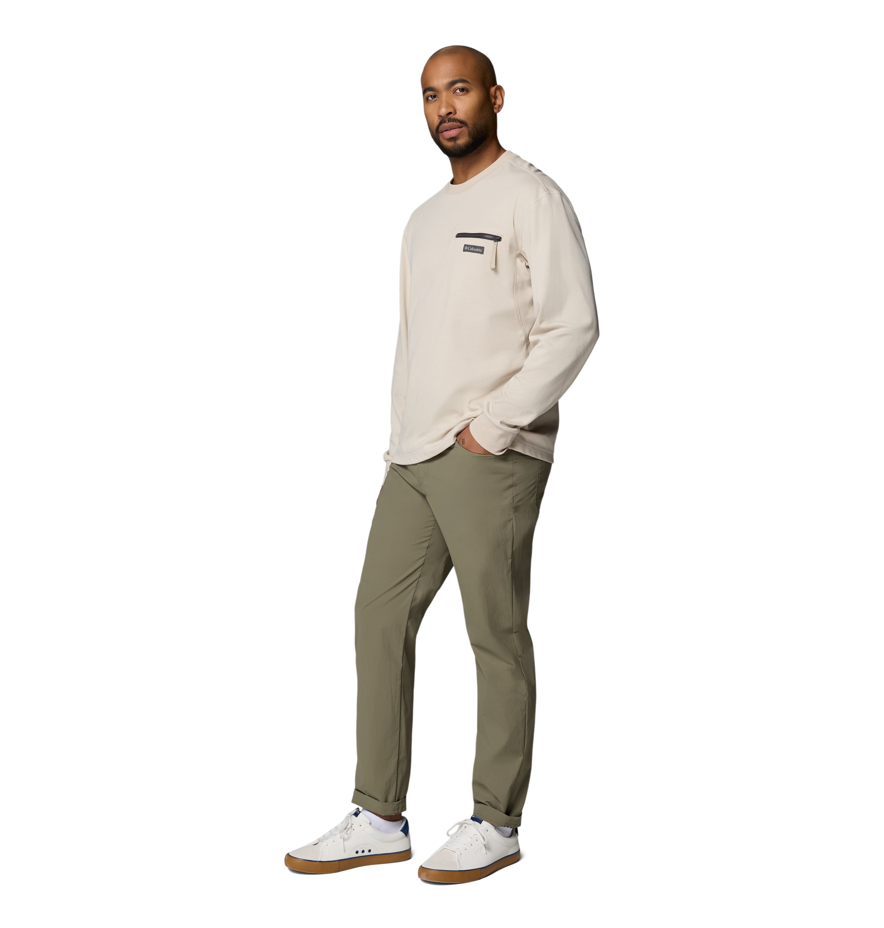 Pantalón para Hombre Largo 32 Columbia ROC Lite 5 Pocket