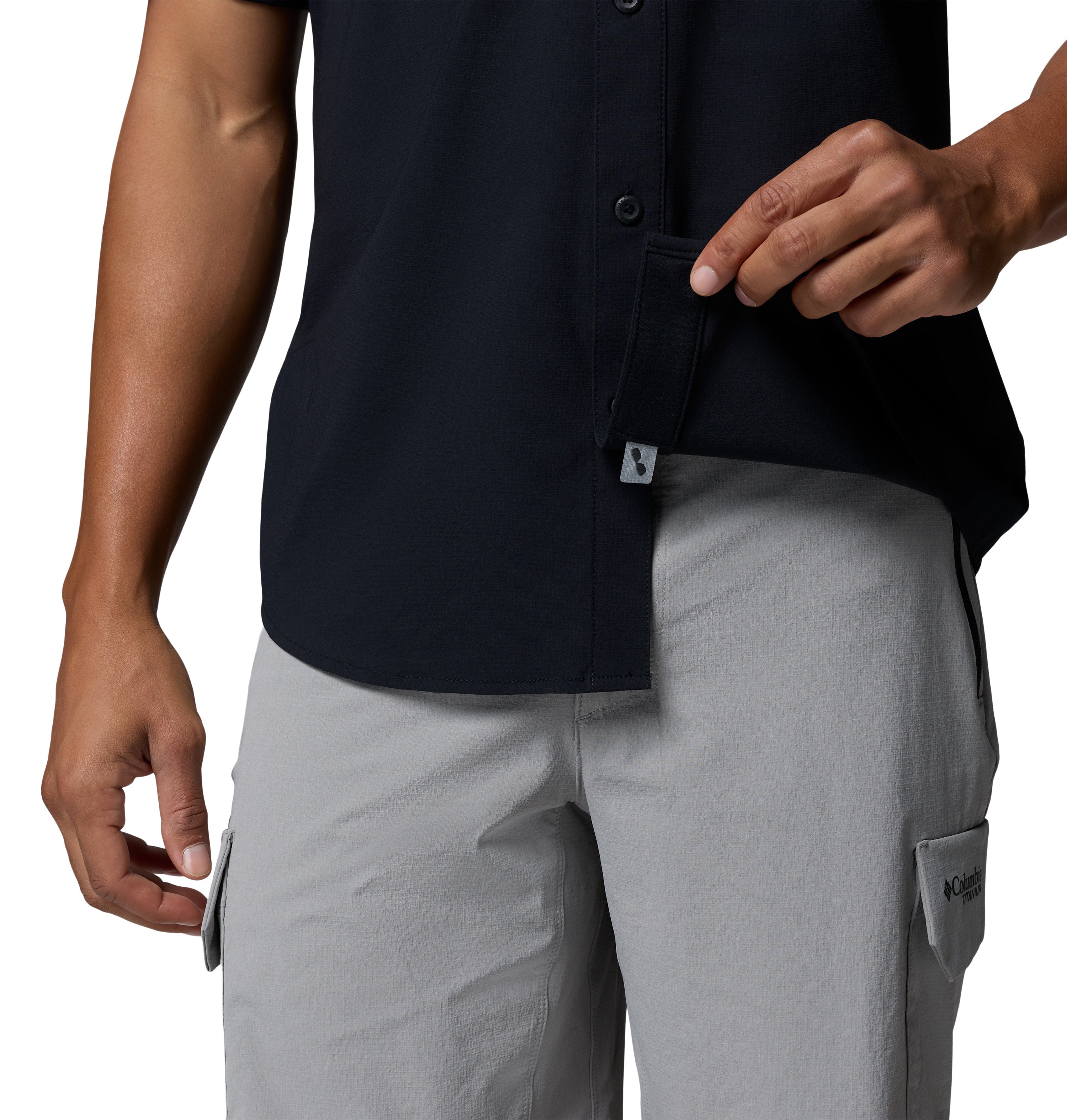 Camisa manga corta para Hombre Columbia Silver Ridge Elite SS Woven