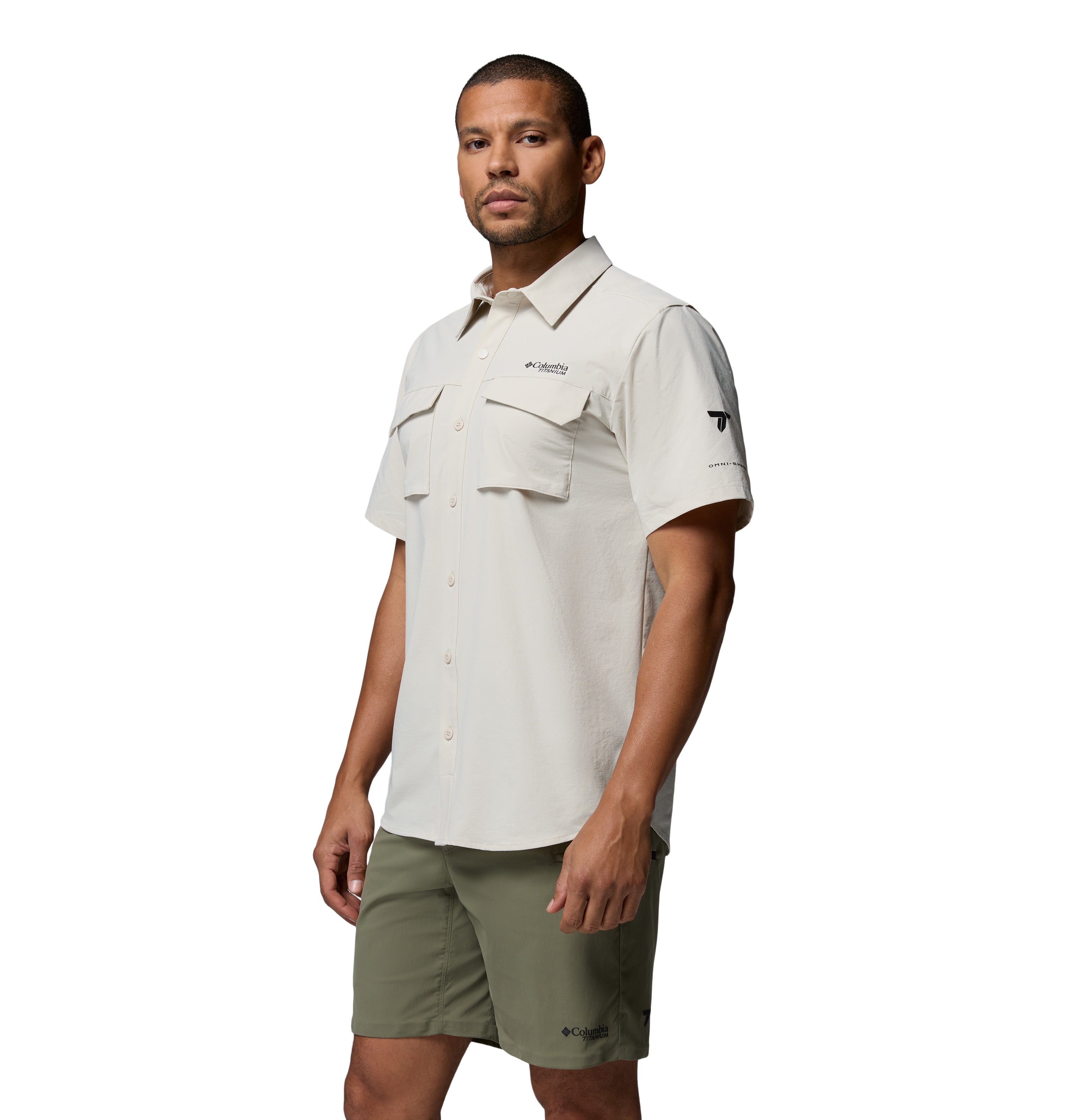 Camisa manga corta para Hombre Columbia Silver Ridge Elite SS Woven