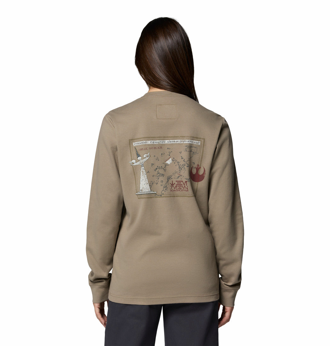 Playera Unisex manga larga Star Wars Endor Issue Long Sleeve