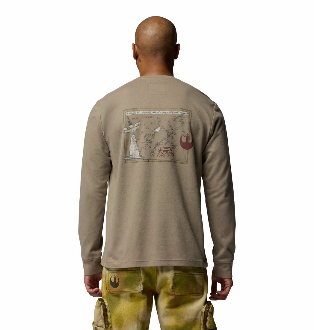Playera Unisex manga larga Star Wars Endor Issue Long Sleeve