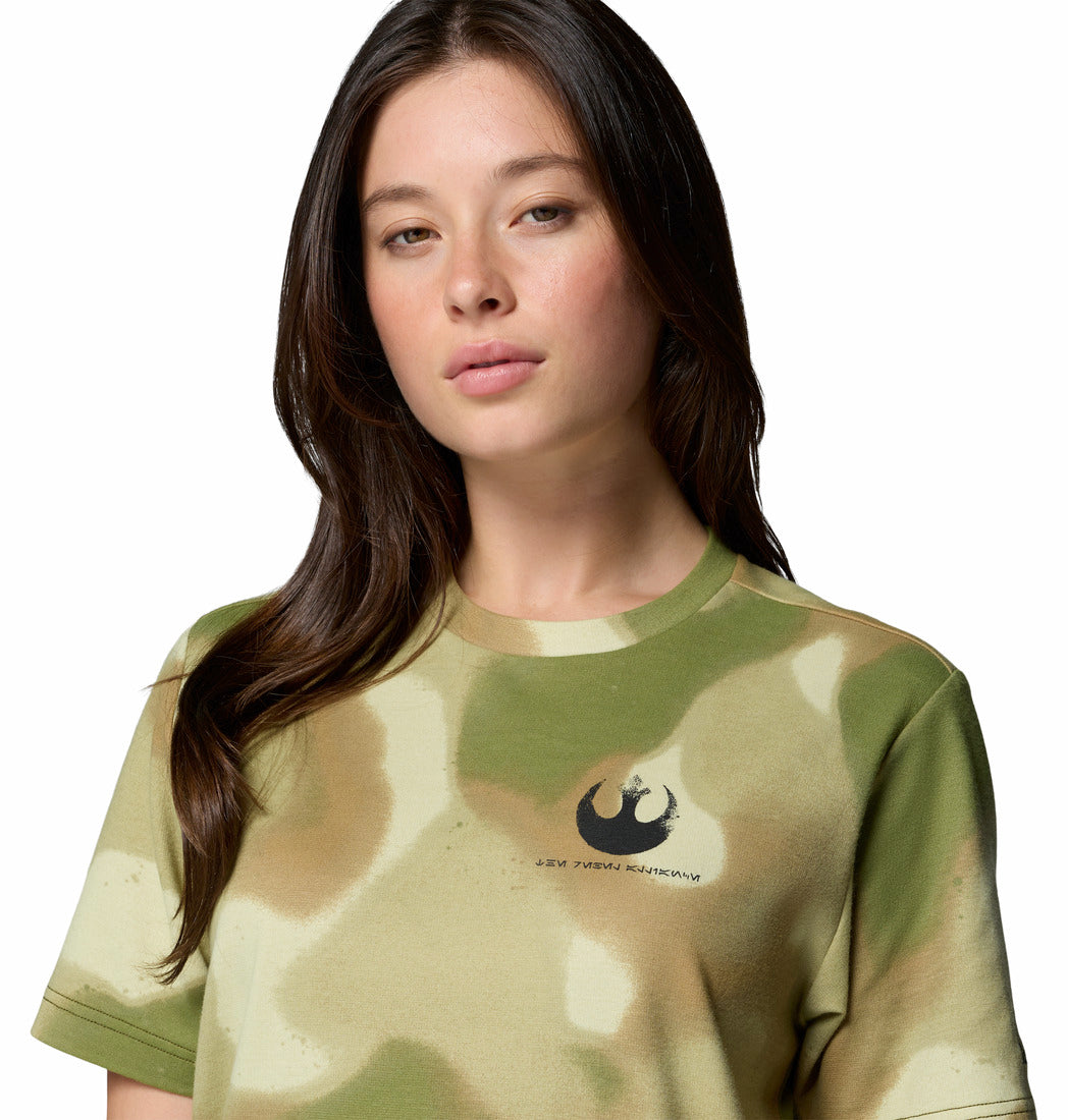 Playera Unisex manga corta Star Wars Endor Issue Camo Short Sleeve