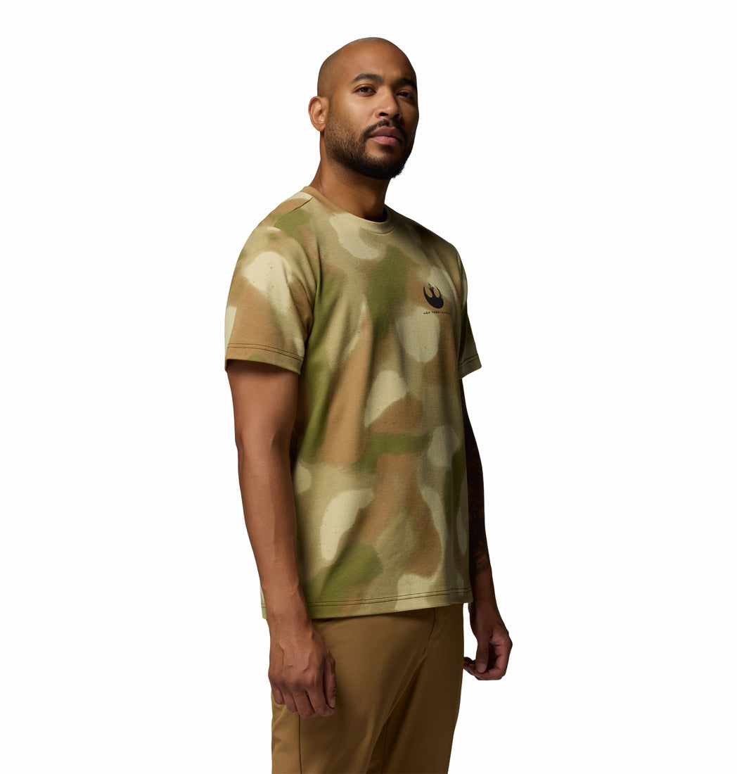 Playera Unisex manga corta Star Wars Endor Issue Camo Short Sleeve