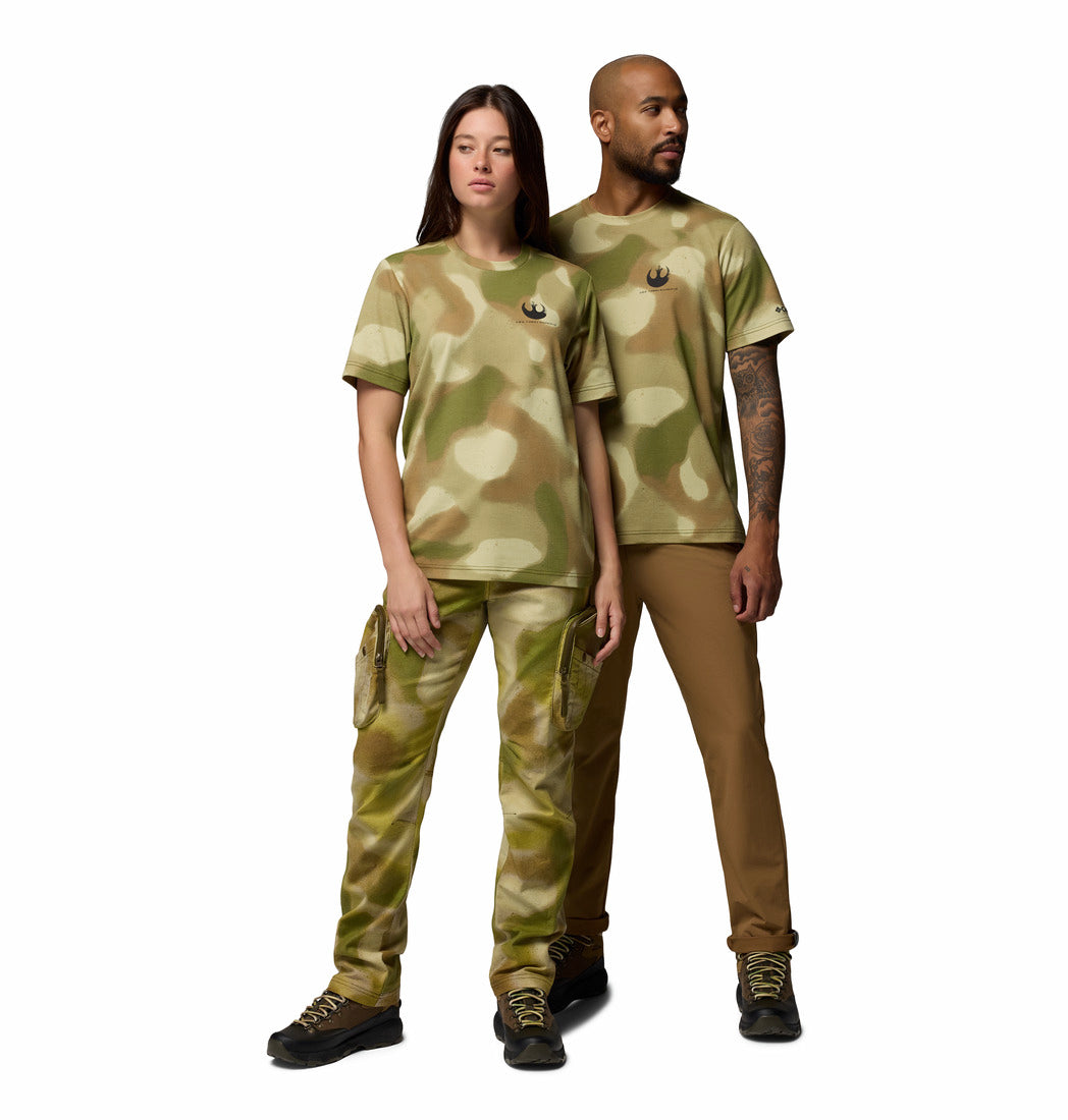 Playera Unisex manga corta Star Wars Endor Issue Camo Short Sleeve