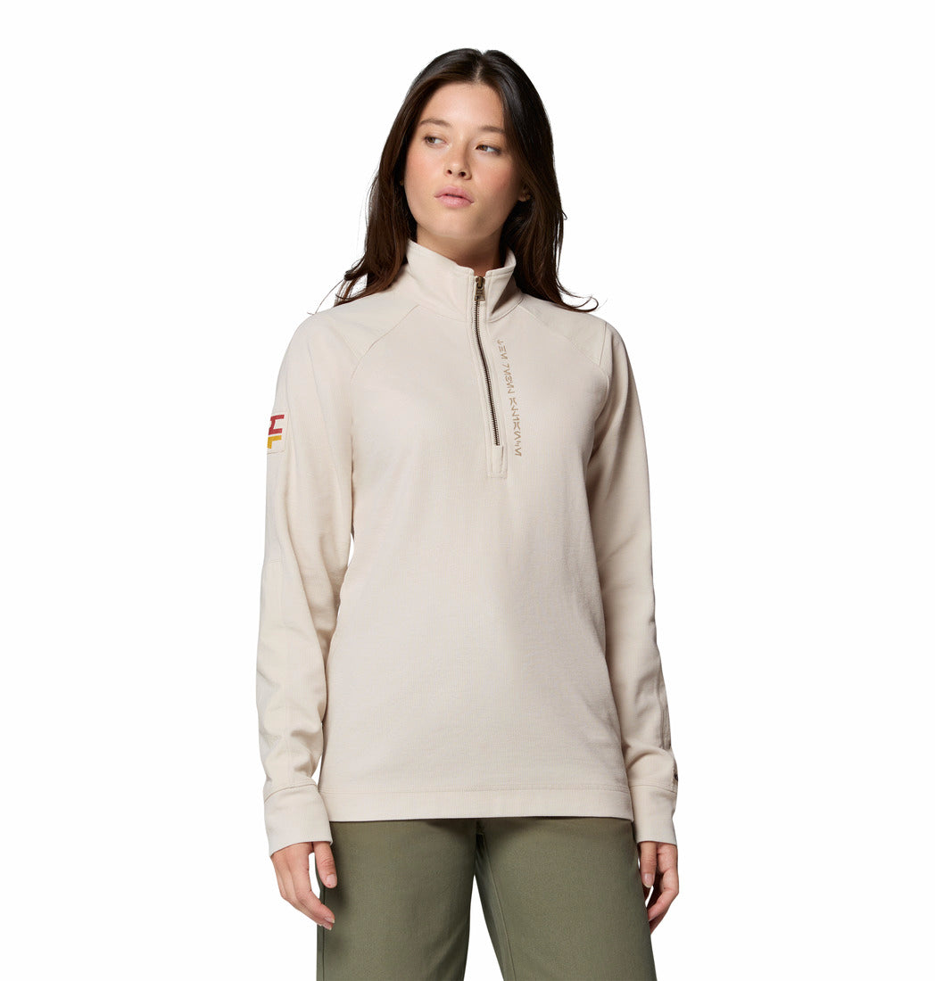 Playera de manga larga de medio cierre Unisex Star Wars Endor Issue Half Zip