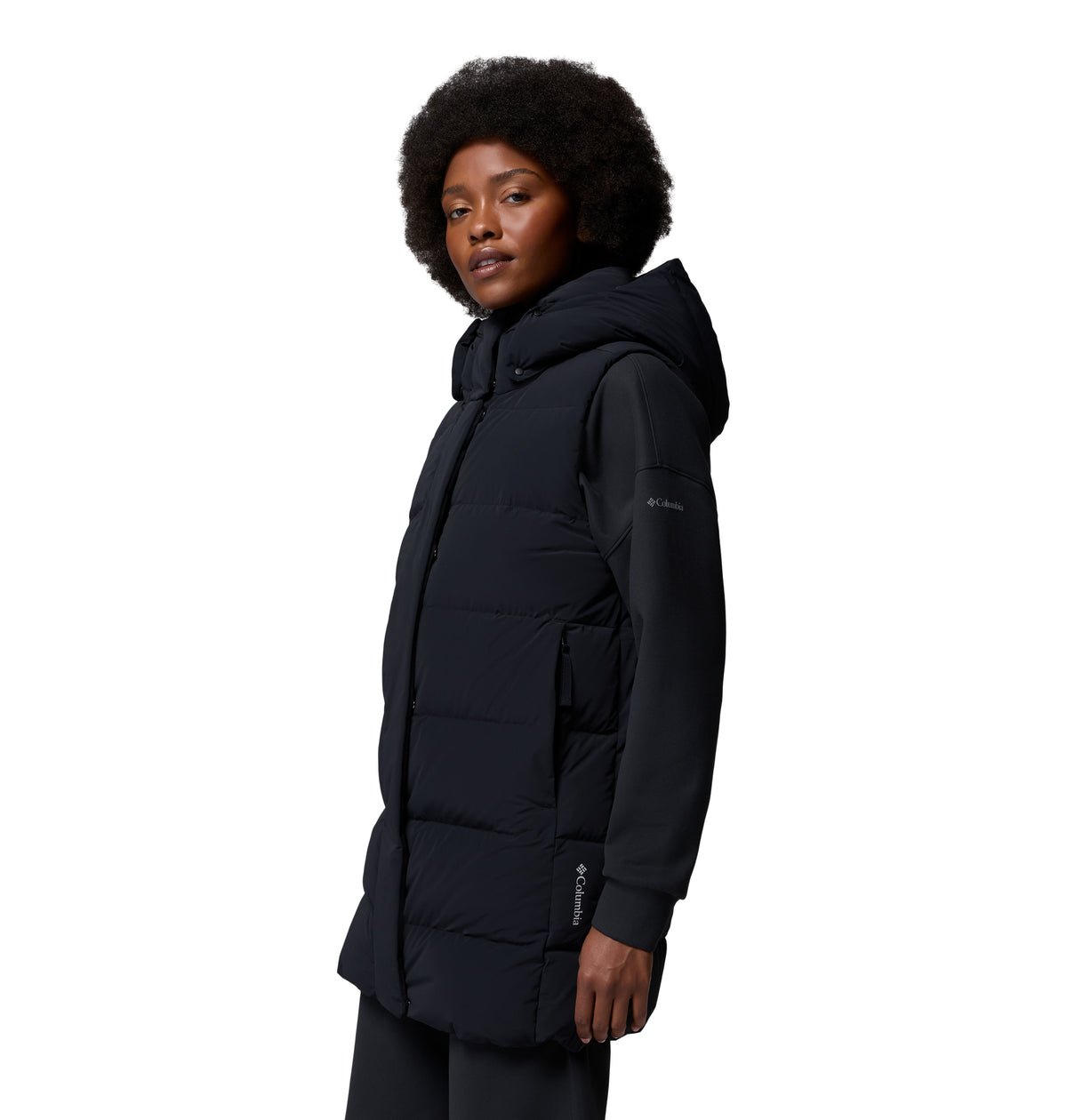 Chaleco Térmico para Mujer Columbia Amaze Puff Mid Hooded Vest